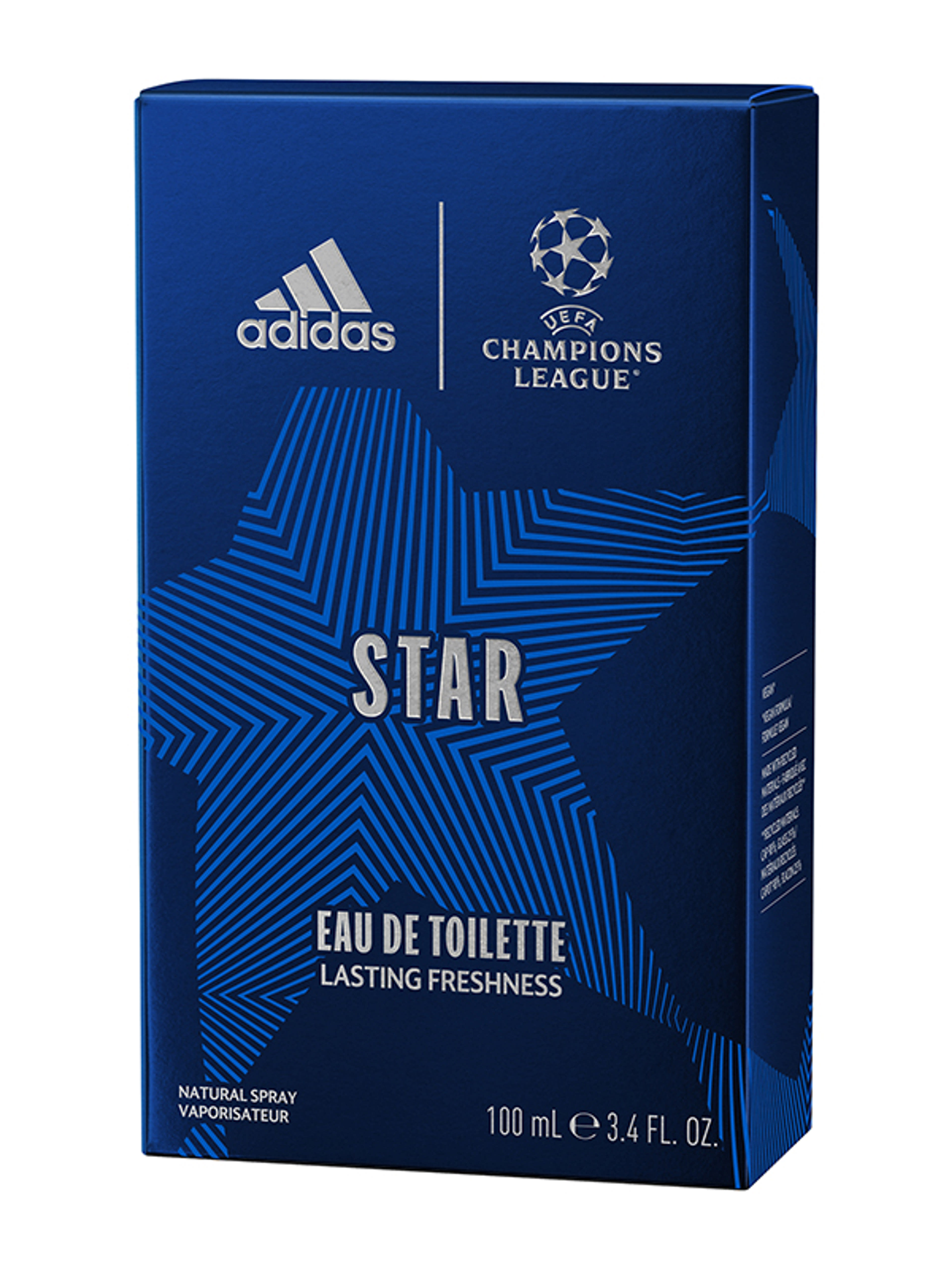 Adidas UEFA Star férfi Eau De Toilette - 100 ml