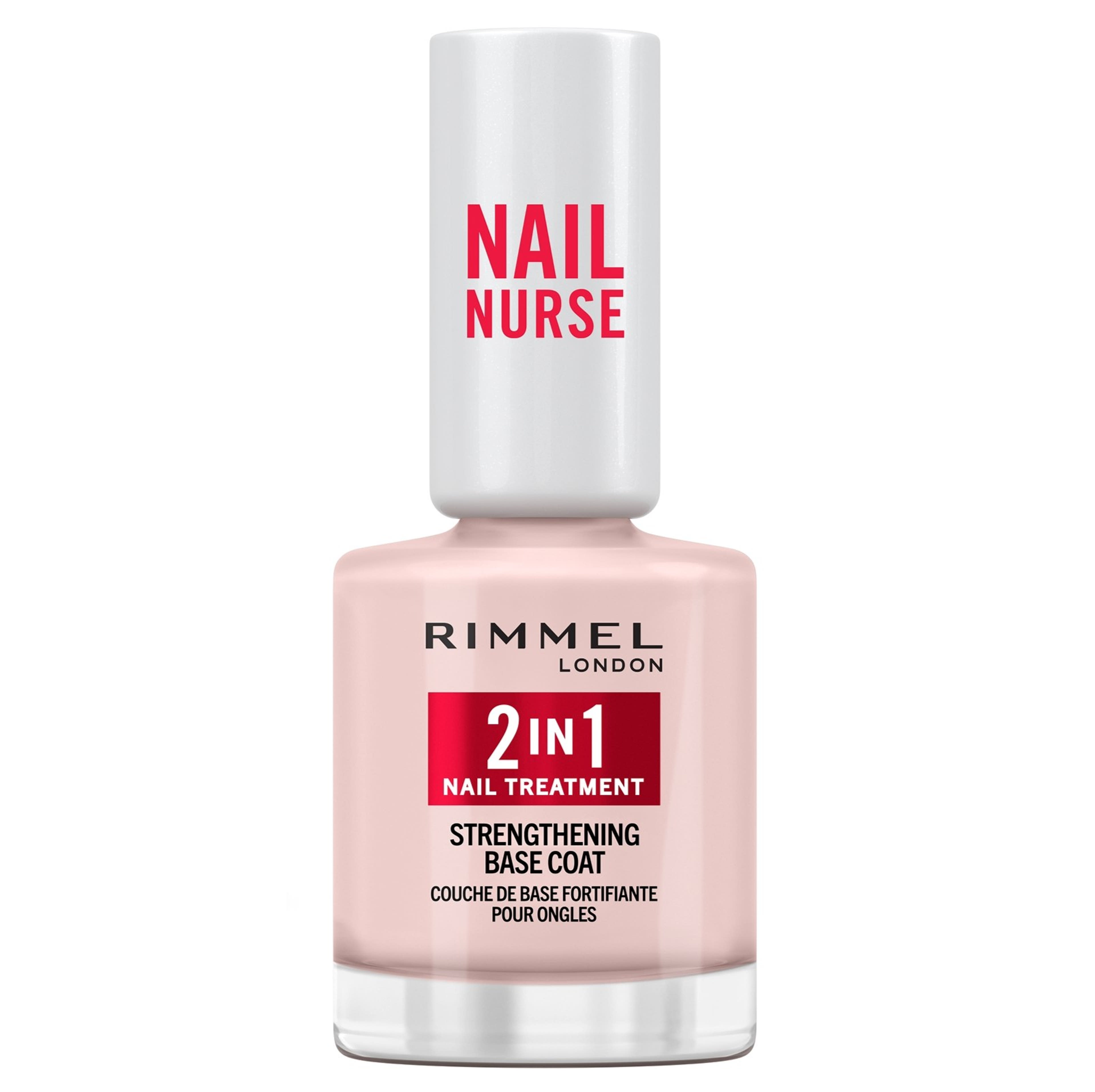 Rimmel Nail Care Base 2in1 alaplakk és körömerősítő - 1 db