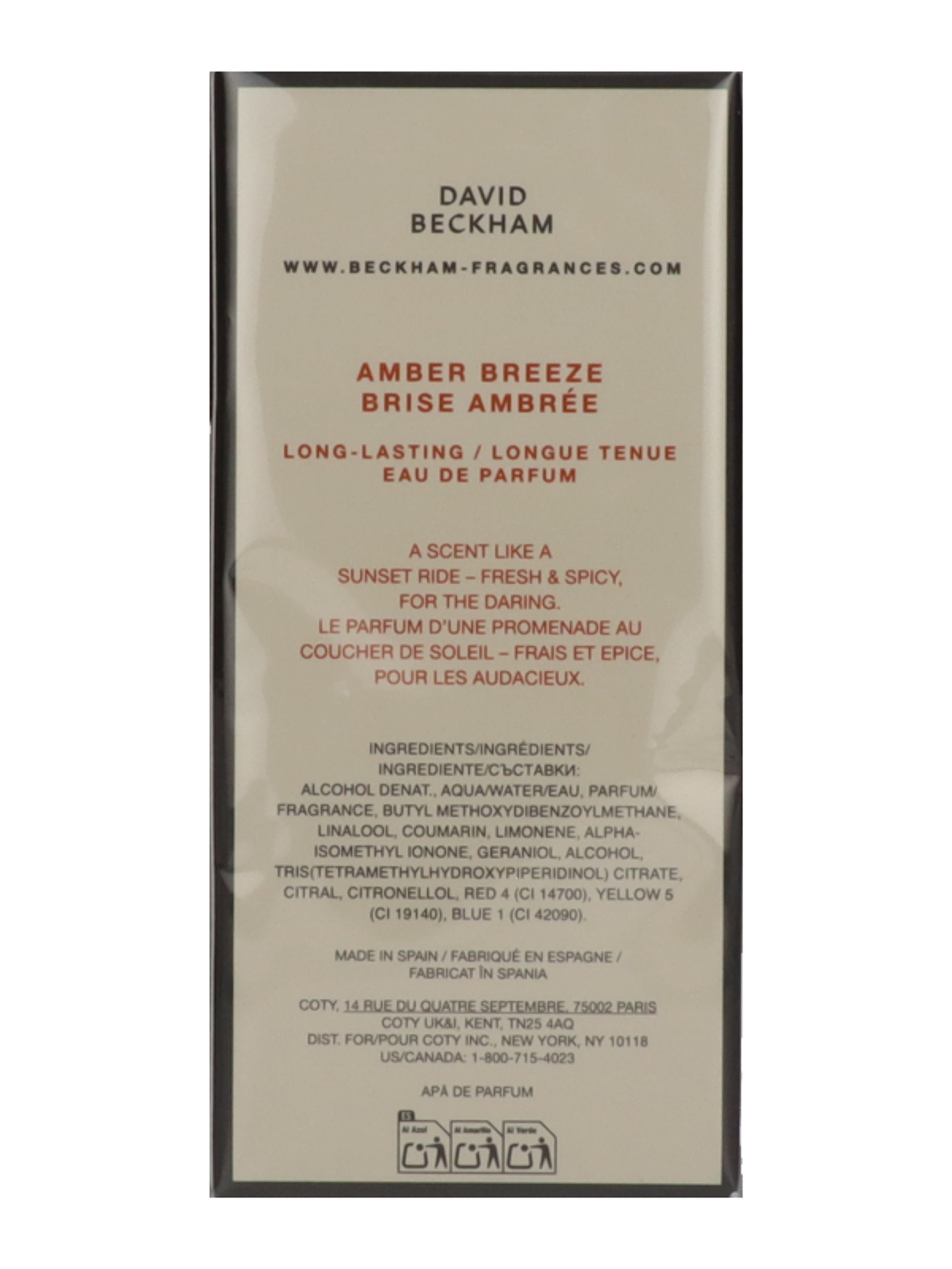 David Beckham Amber Breeze férfi Eau de Parfum - 100 ml-2