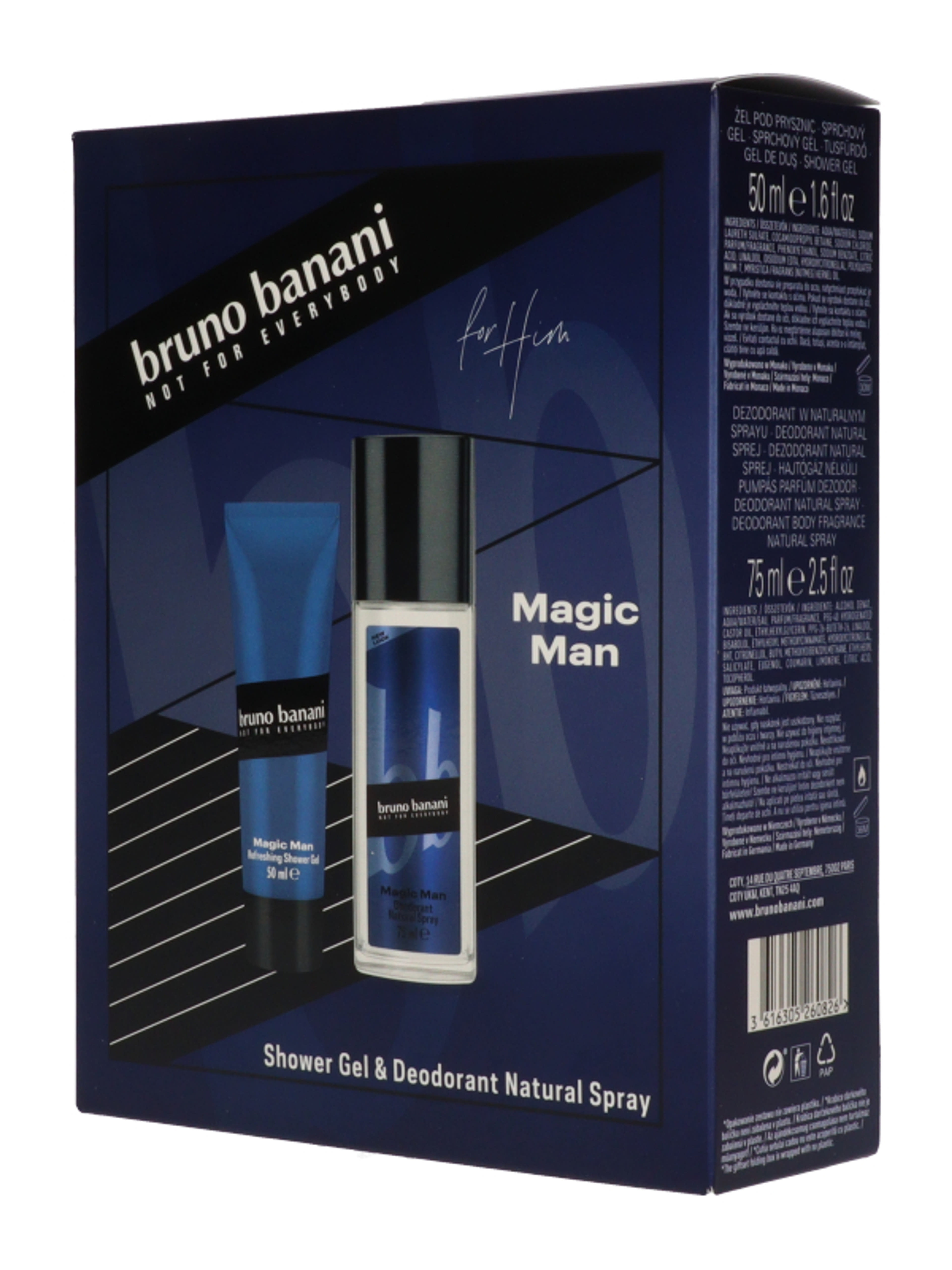Bruno Banani Magic Man ajándékcsomag - 1 db-3