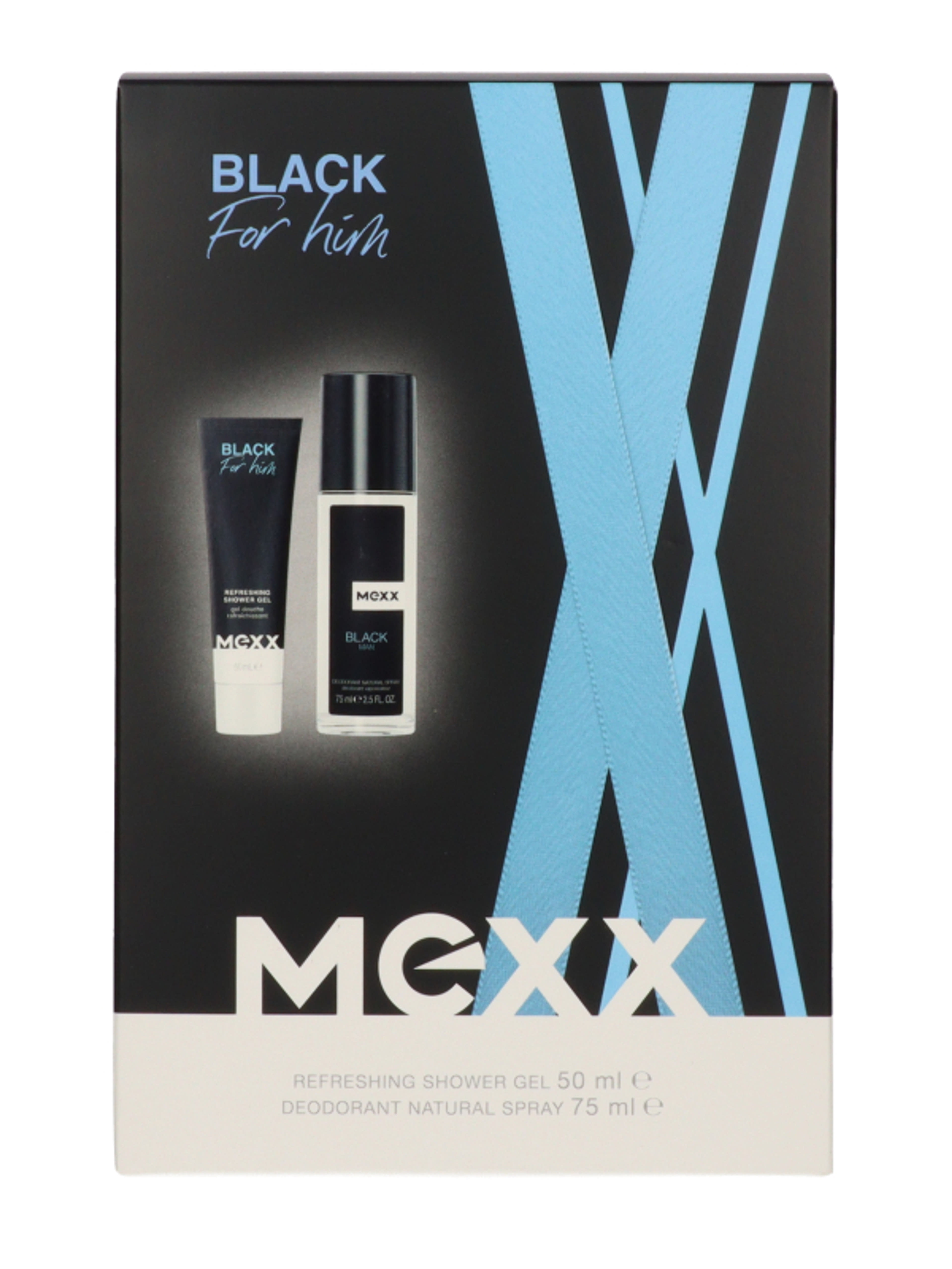 Mexx Black férfi ajándékcsomag - 1 db-3