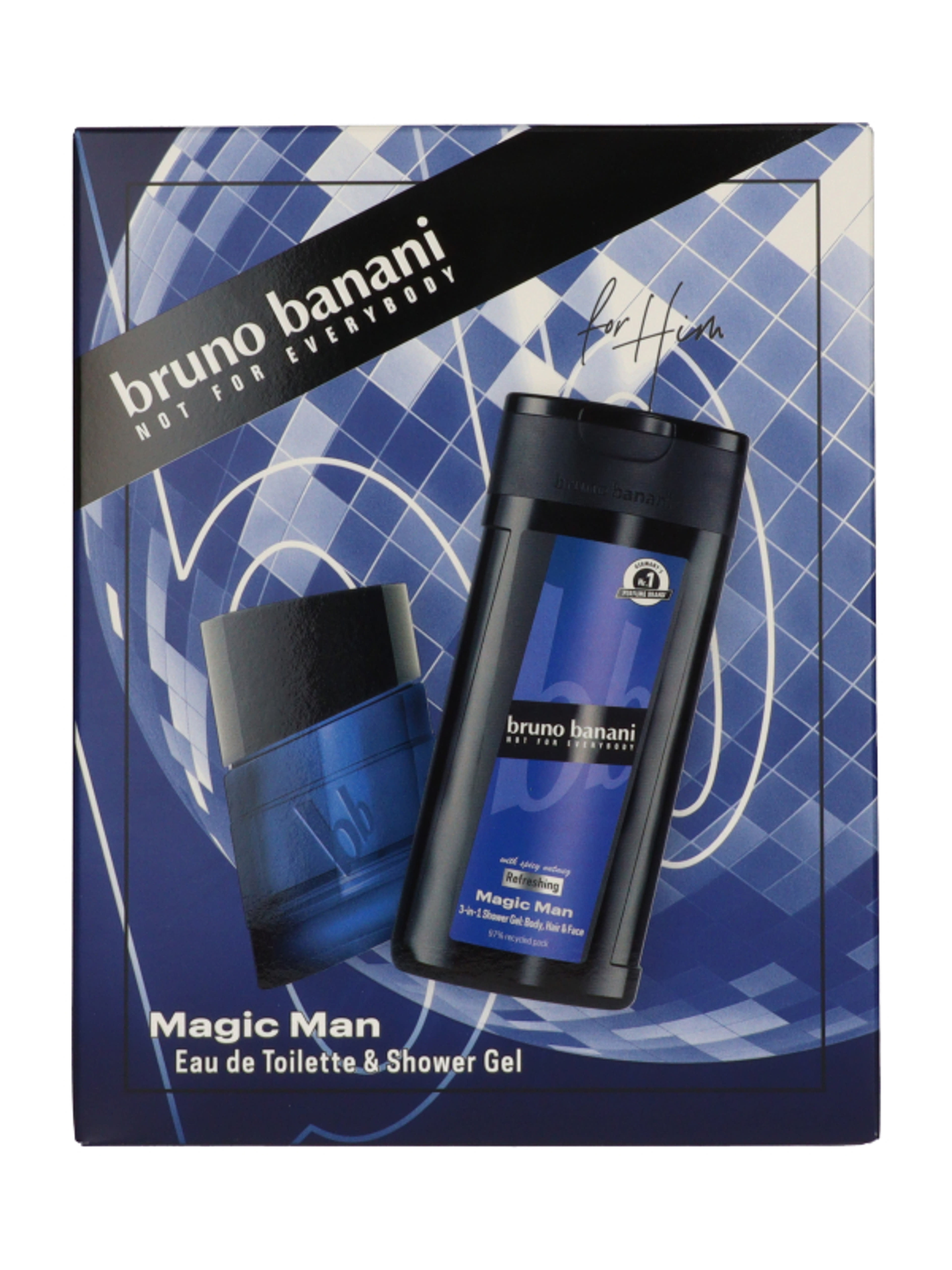 Bruno Banani Magic Man  Eau de Toilette és tusfürdő ajándékcsomag - 1 db