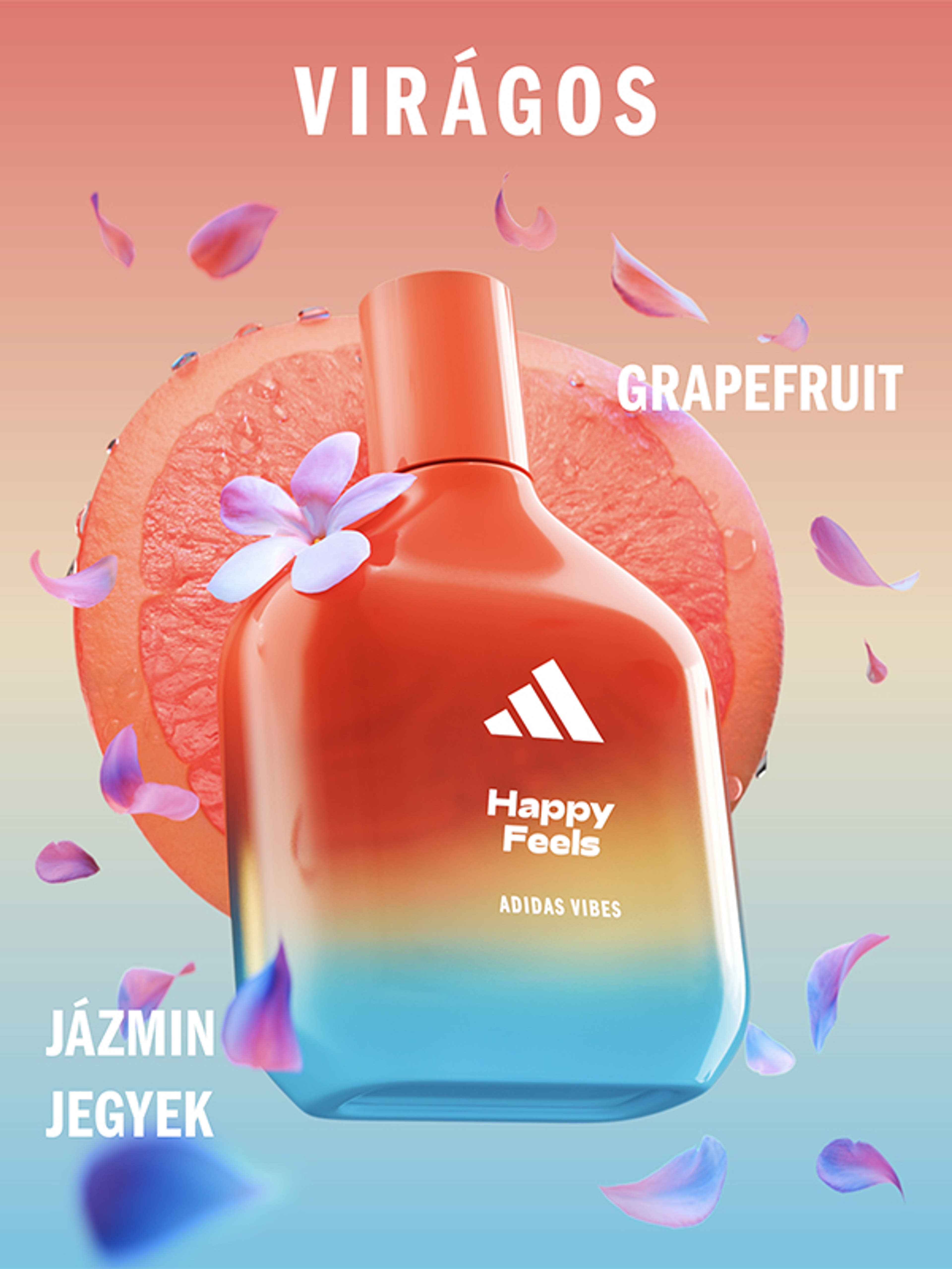 Adidas Vibes Happy Feels női Eau de Parfum - 50 ml-3
