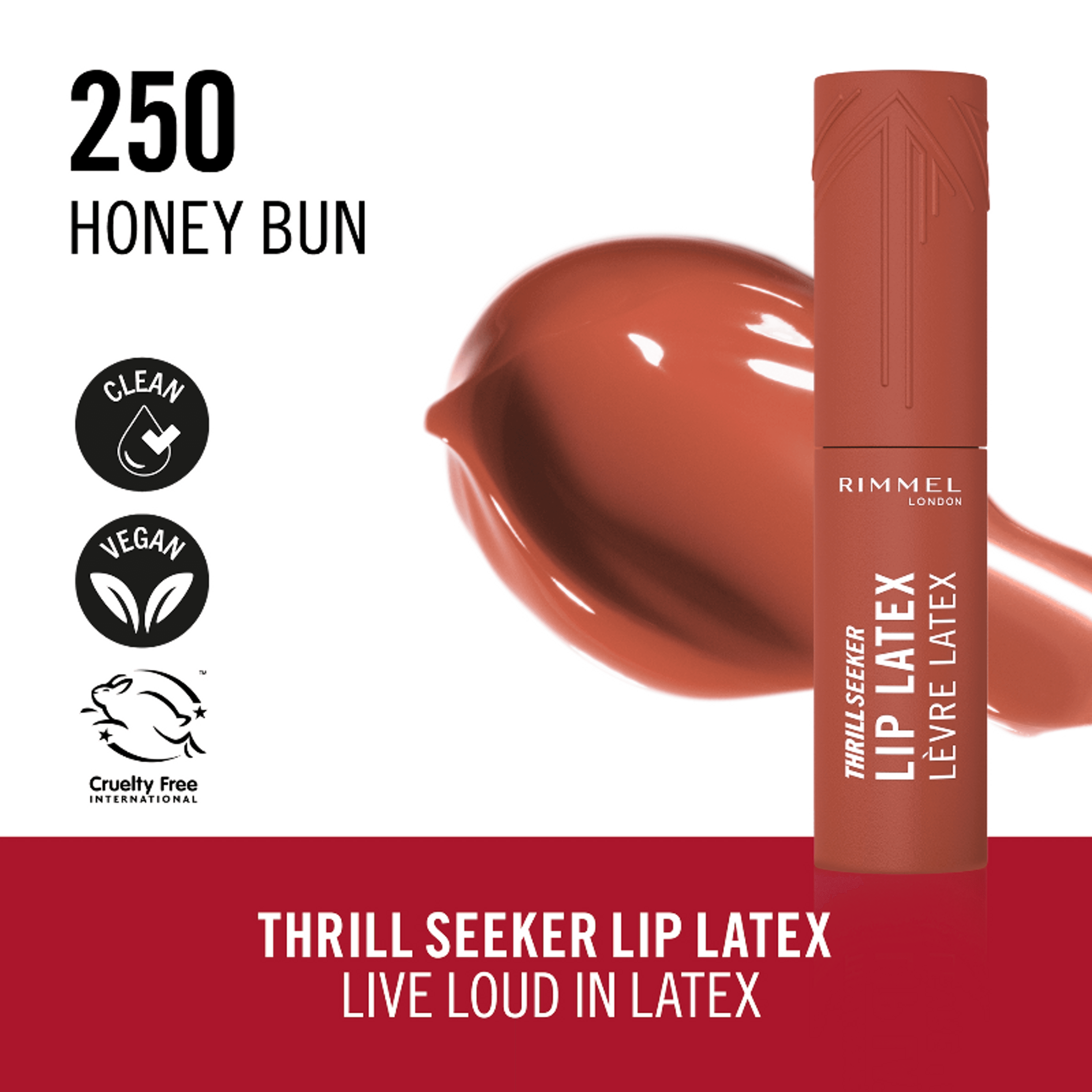 Rimmel Thrill Seeker Lip Latex ajakrúzs /250 - 1 db-3