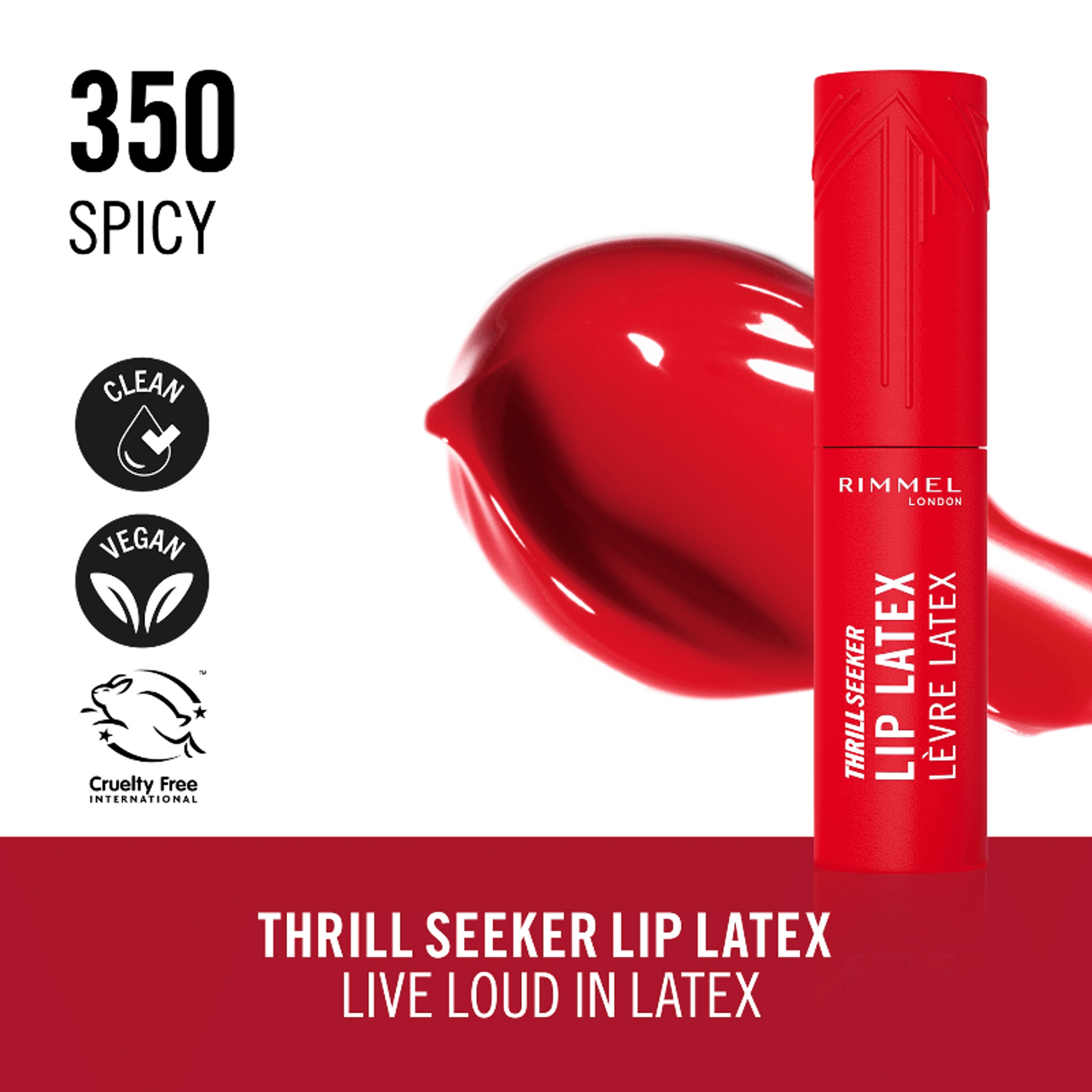 Rimmel Thrill Seeker Lip Latex ajakrúzs /350 - 1 db-3