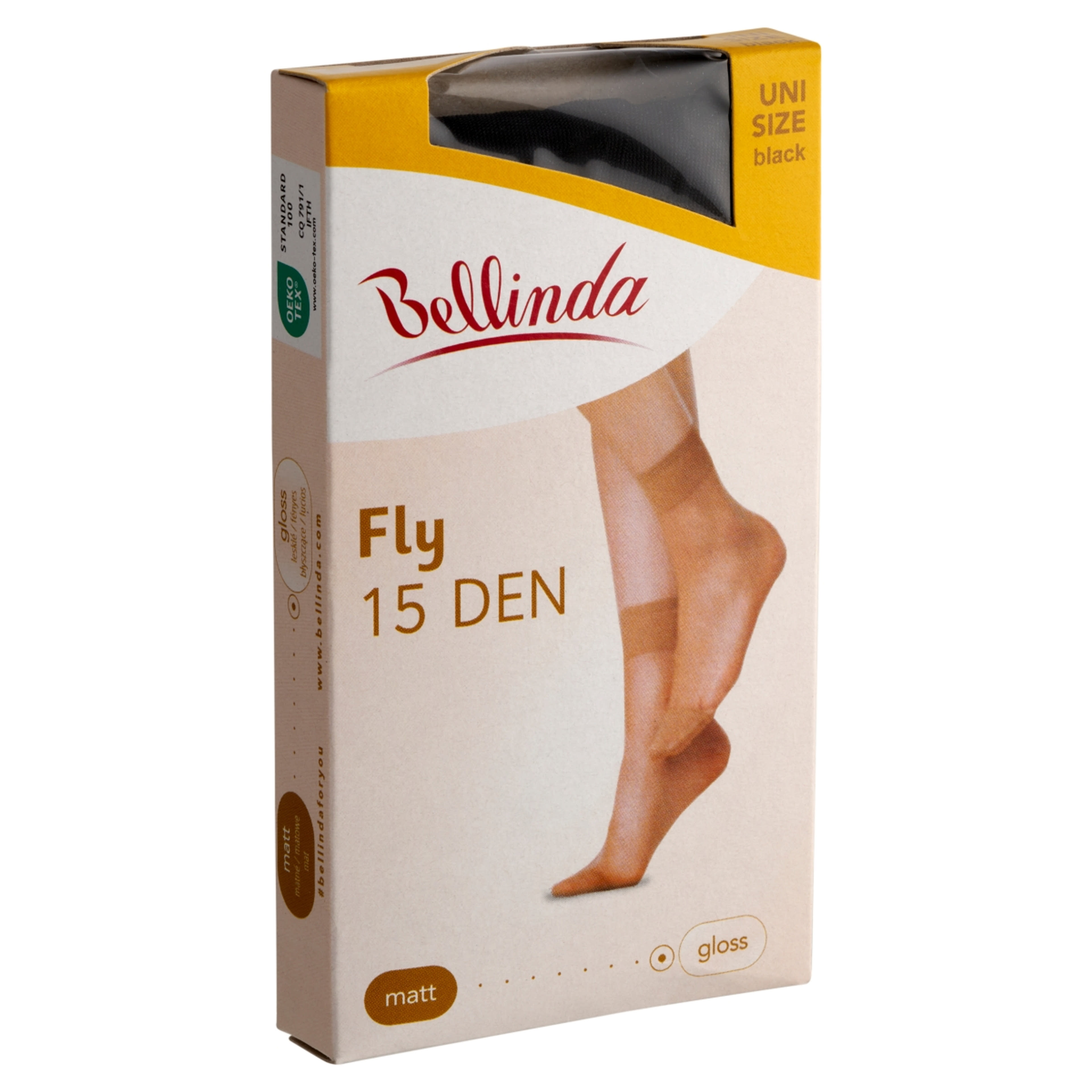 Bellinda Fly 15 bokafix, fekete, unisex -  1 db-2