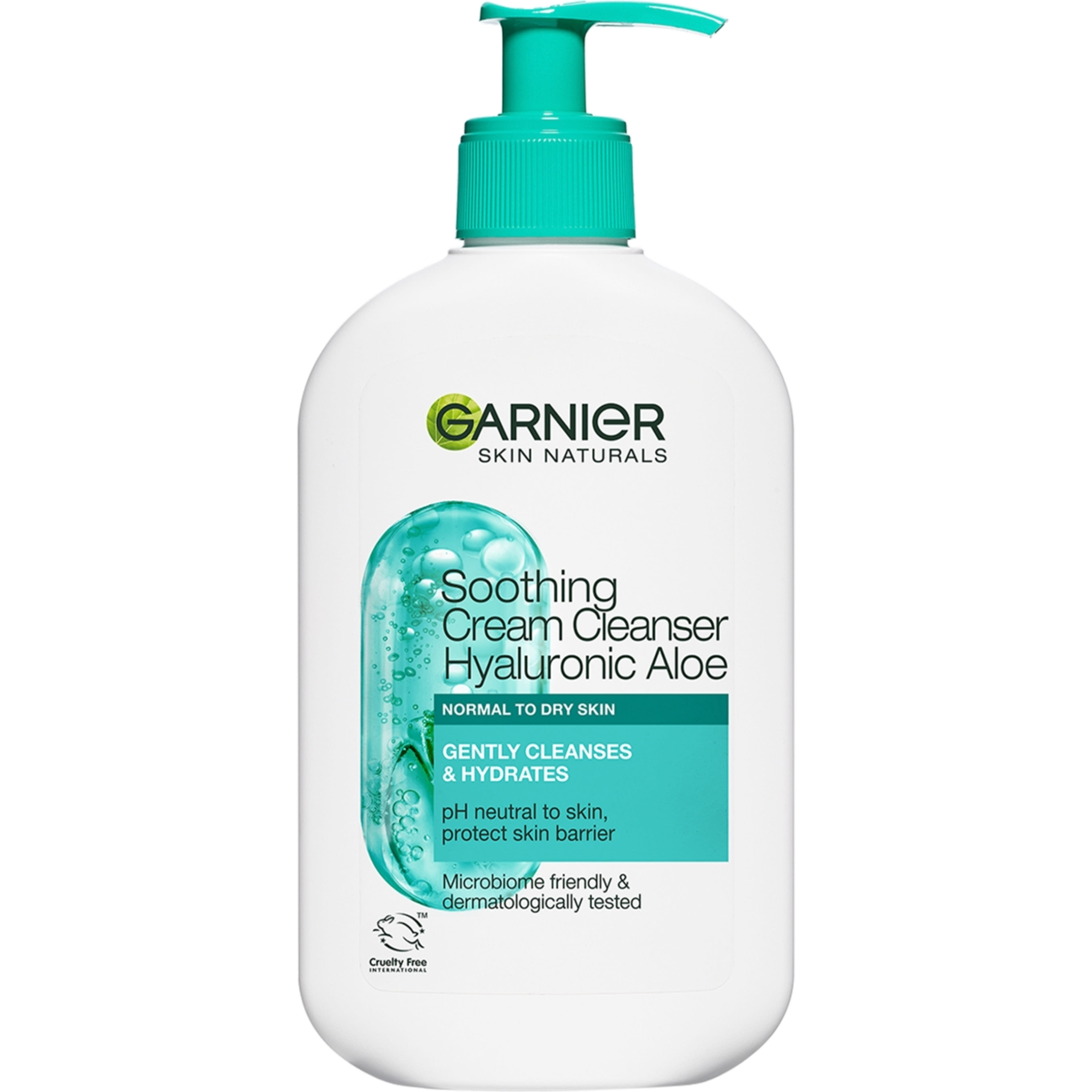 Garnier Skin Naturals bőrnyugtató tisztító krém hialuronsavval és aloeval - 250 ml-1