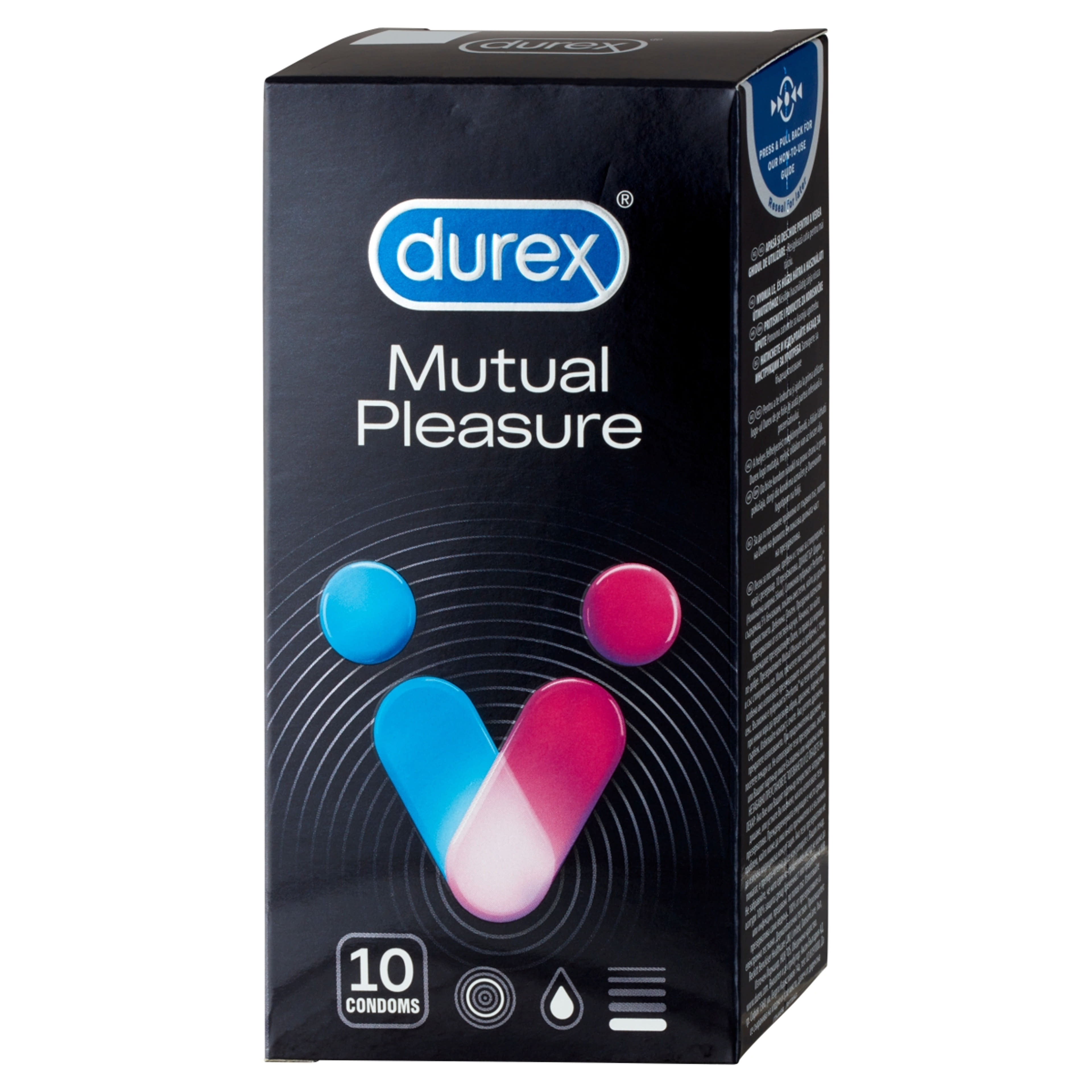 Durex Mutual Pleasure óvszer - 10 db-5