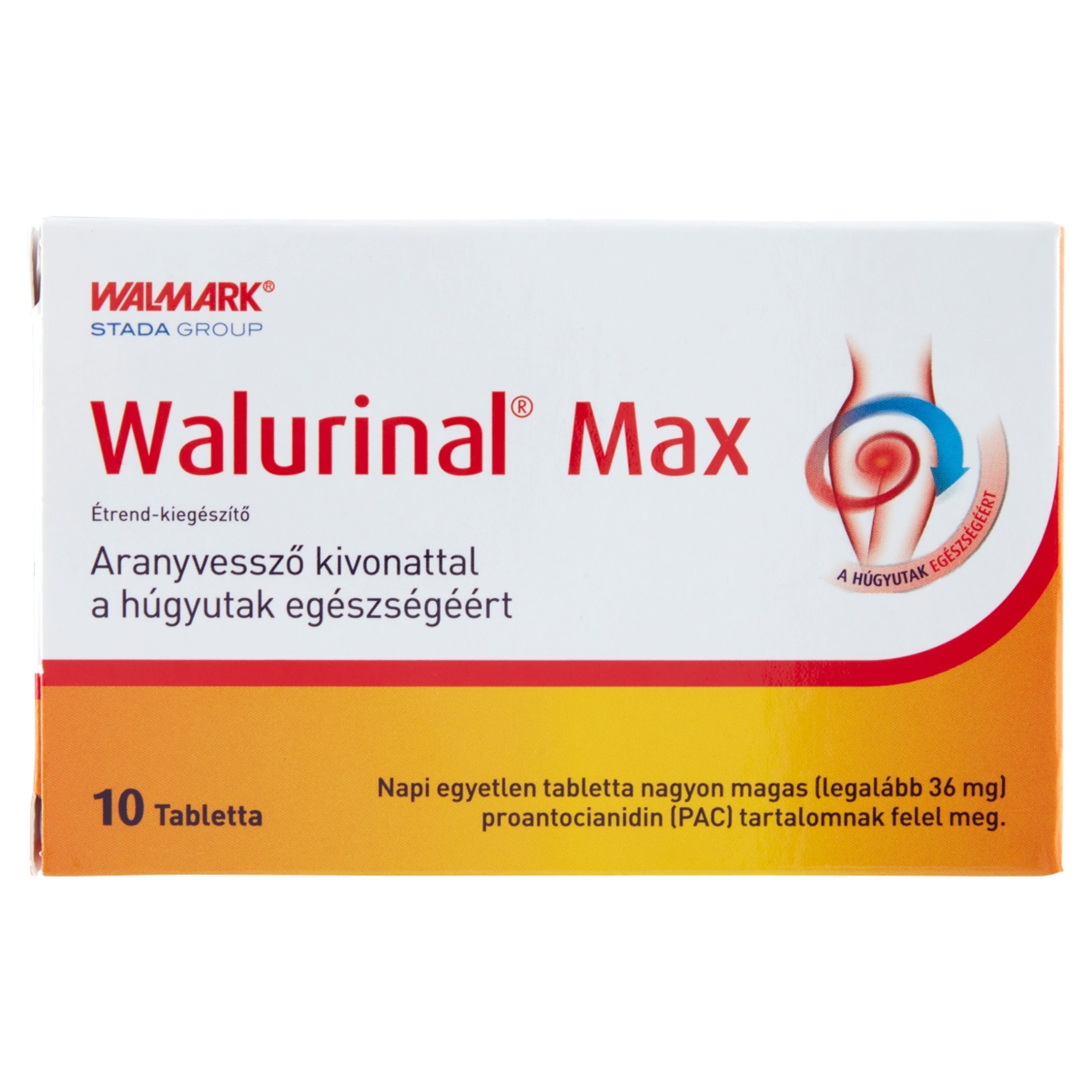 Walurinal Max tabletta aranyvessző kivonattal - 10 db