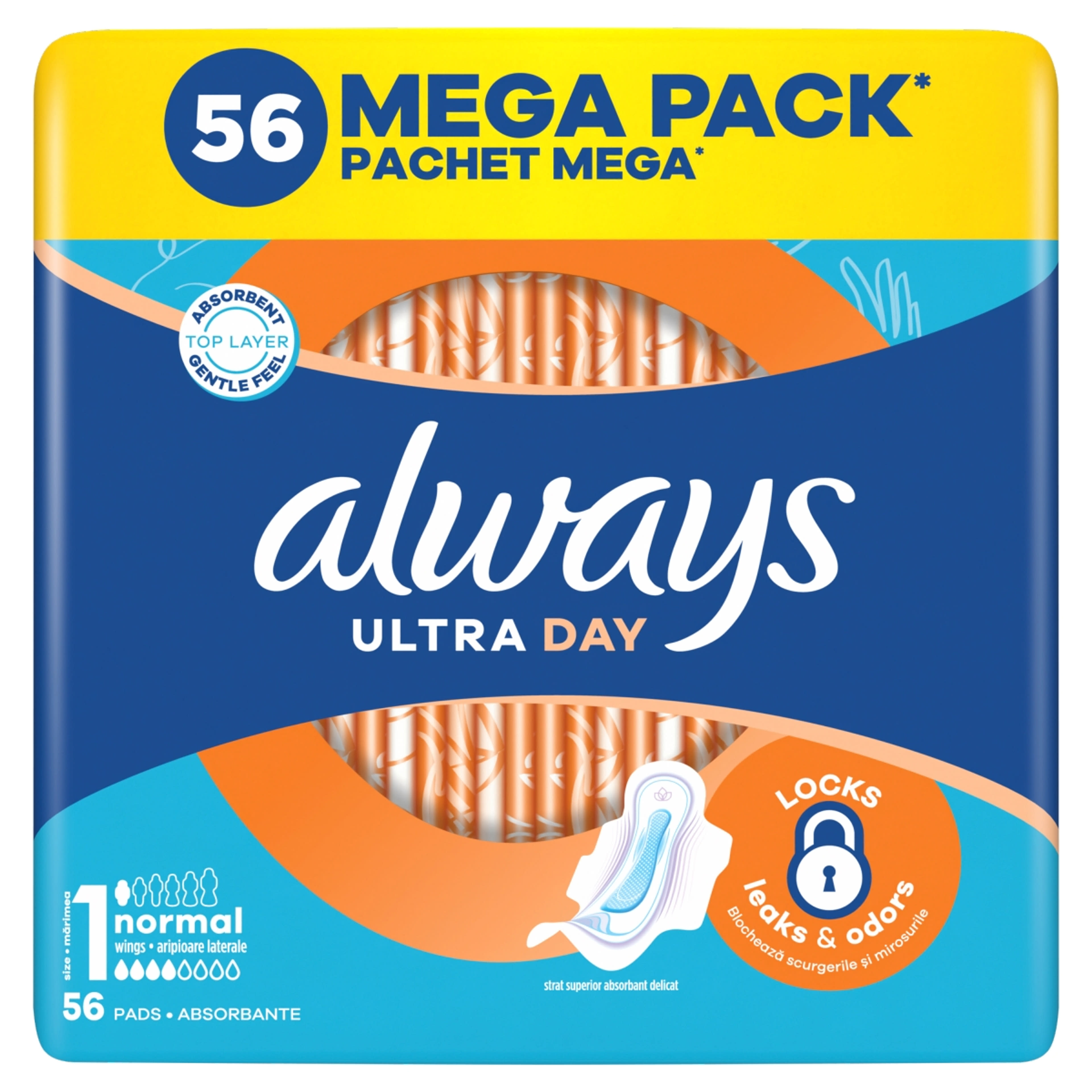 Always Ultra Normal egészségügyi betét - 56 db