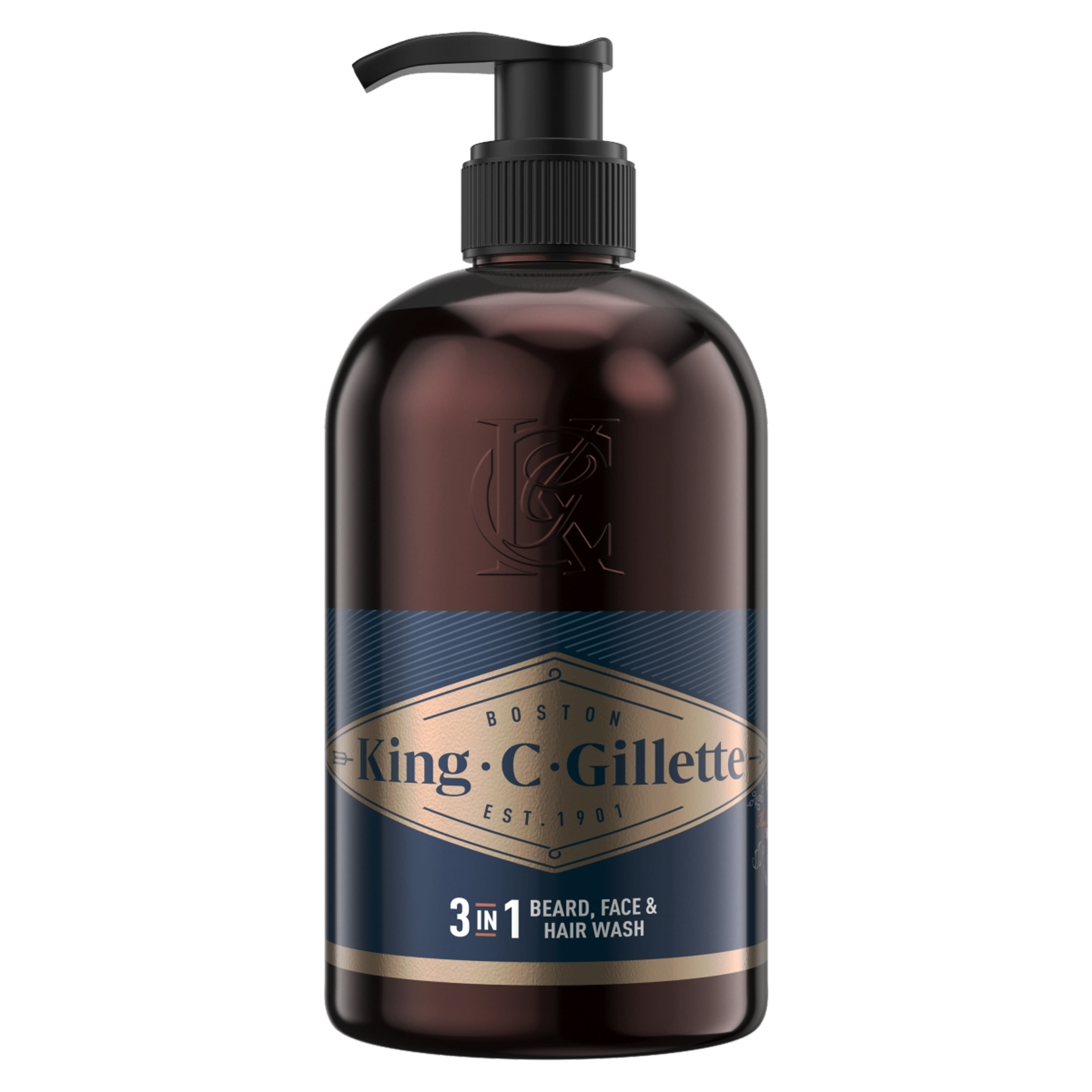 Gillette King C. szakáll&arcmosó - 350 ml
