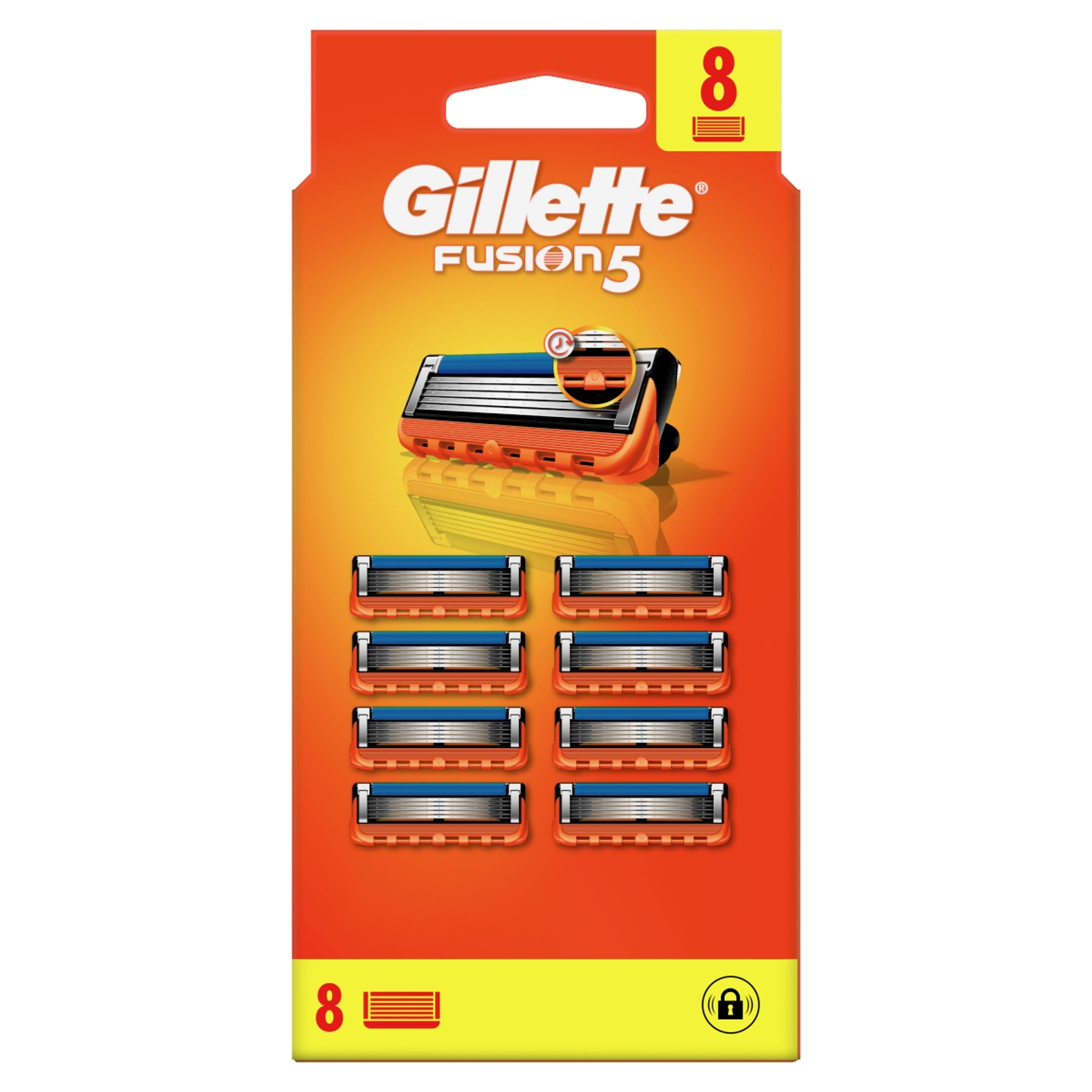 Gillette Fusion5 borotvabetétek férfi borotvához - 8 db-1