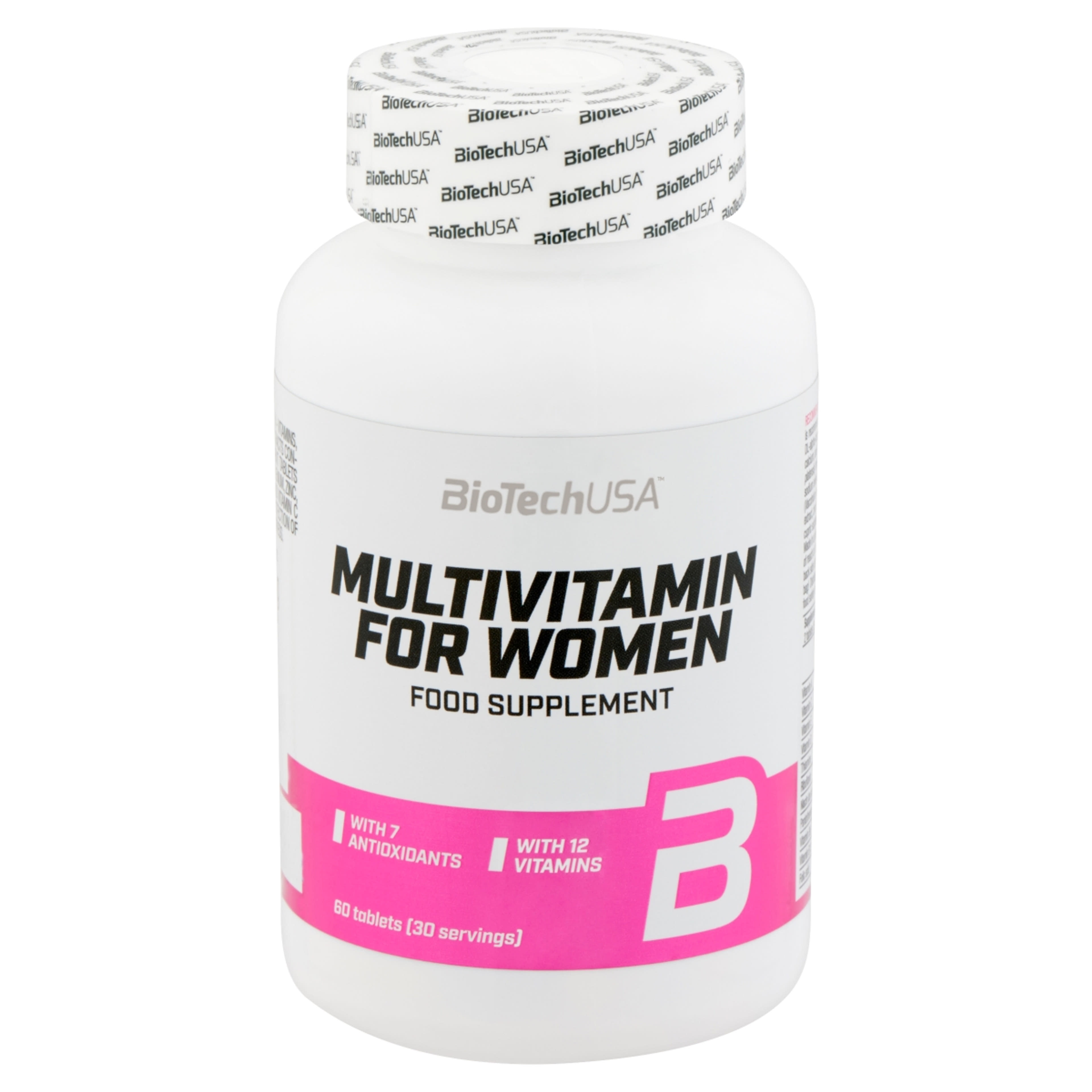 BioTechUSA Multivitamin for Women tabletta - 60 db-2