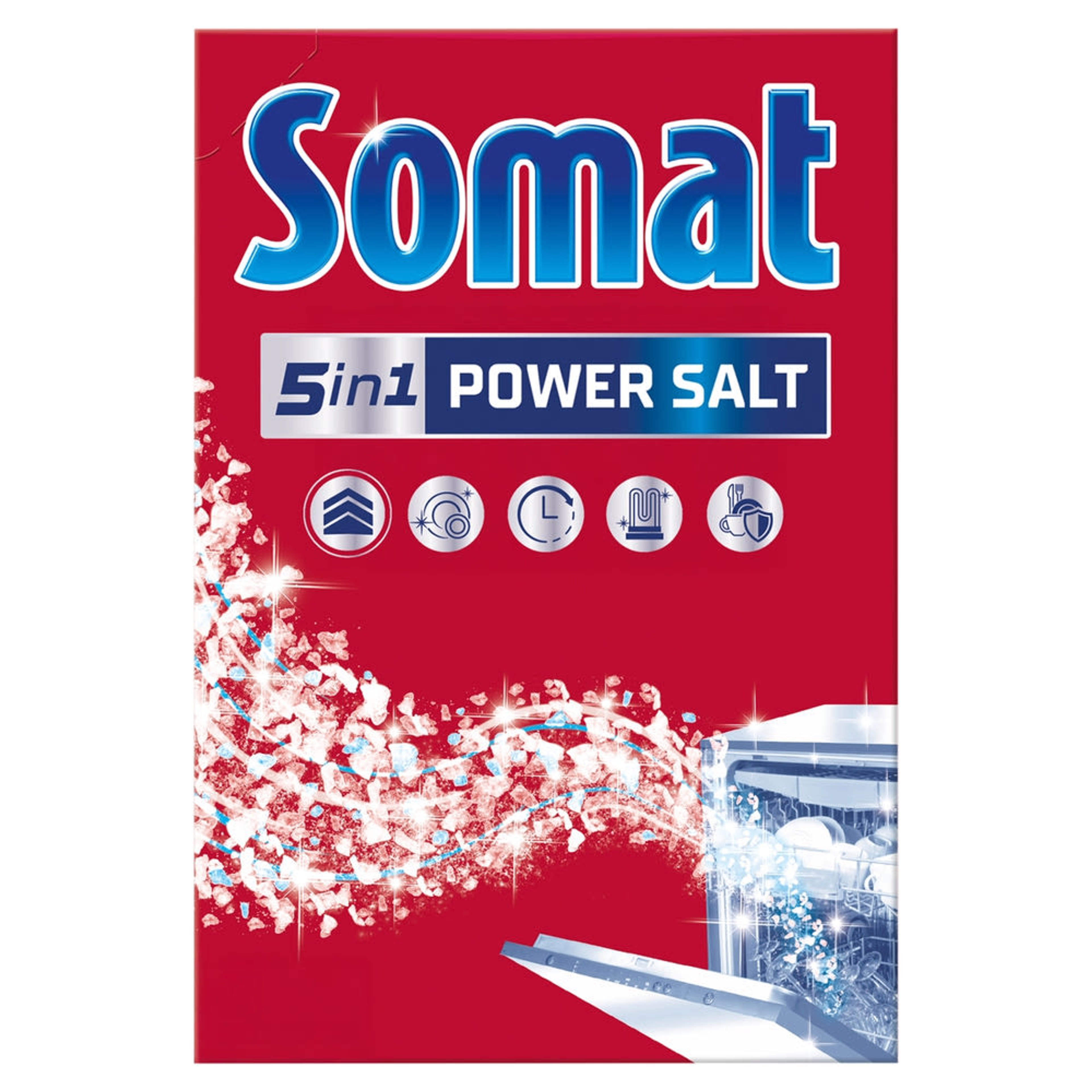 Somat Duo Power Experts vízlágyító só mosogatógéphez - 1,5 kg
