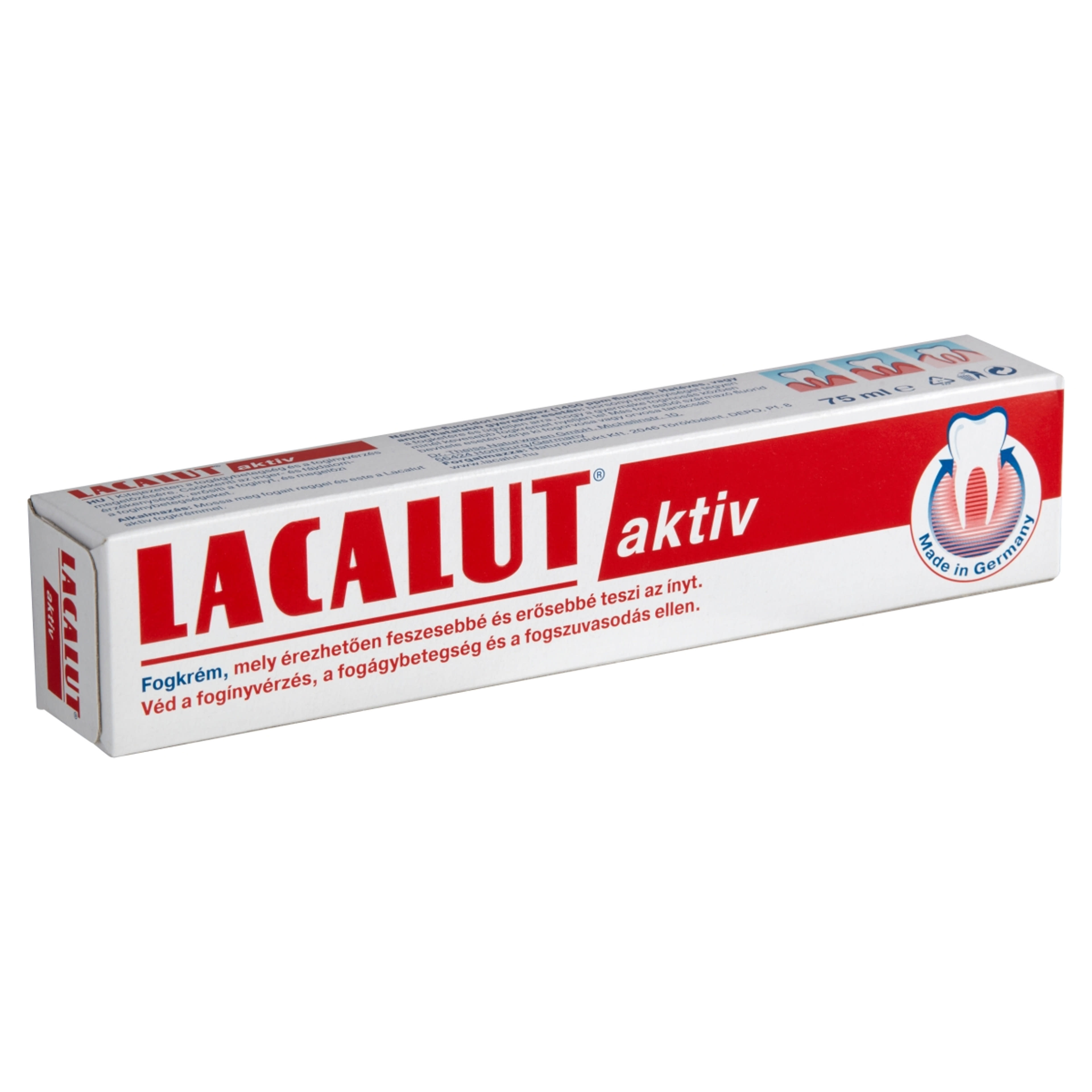 Lacalut Aktív fogkrém - 75 ml-4