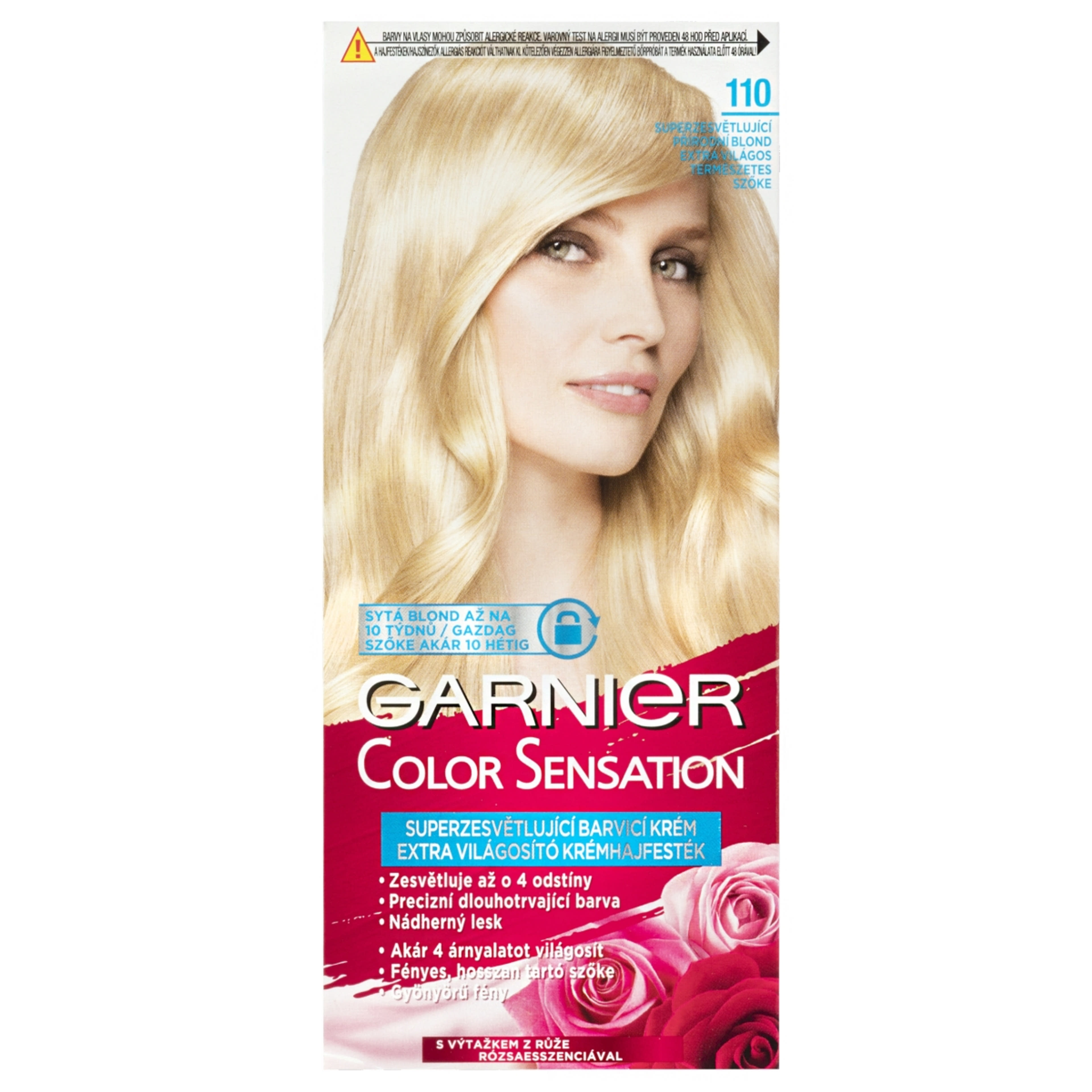 Garnier Color Sensation hajfesték 110 Extra világos természetes szőke  - 1 db-1