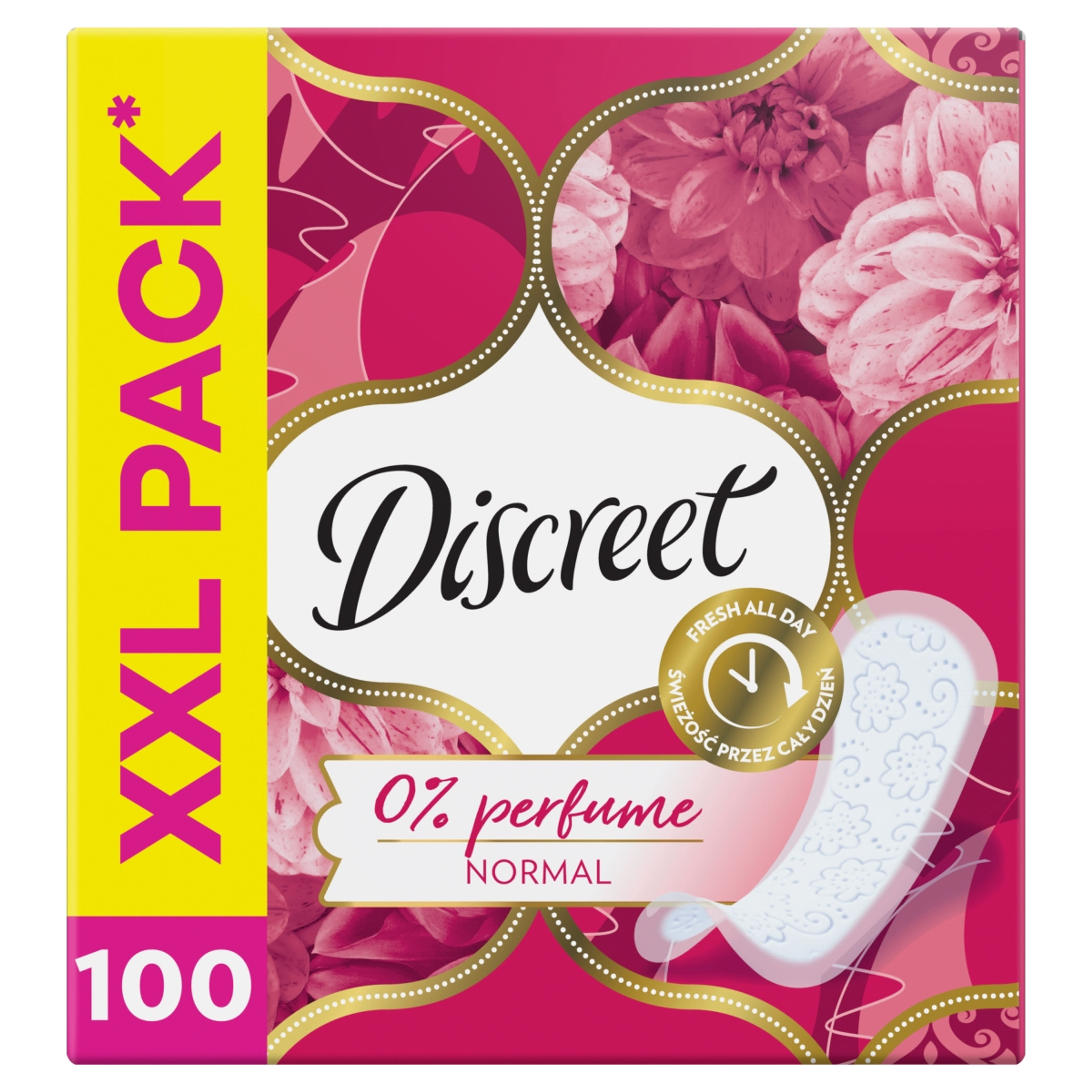 Discreet  illatmentes tisztasági betét - 100 db