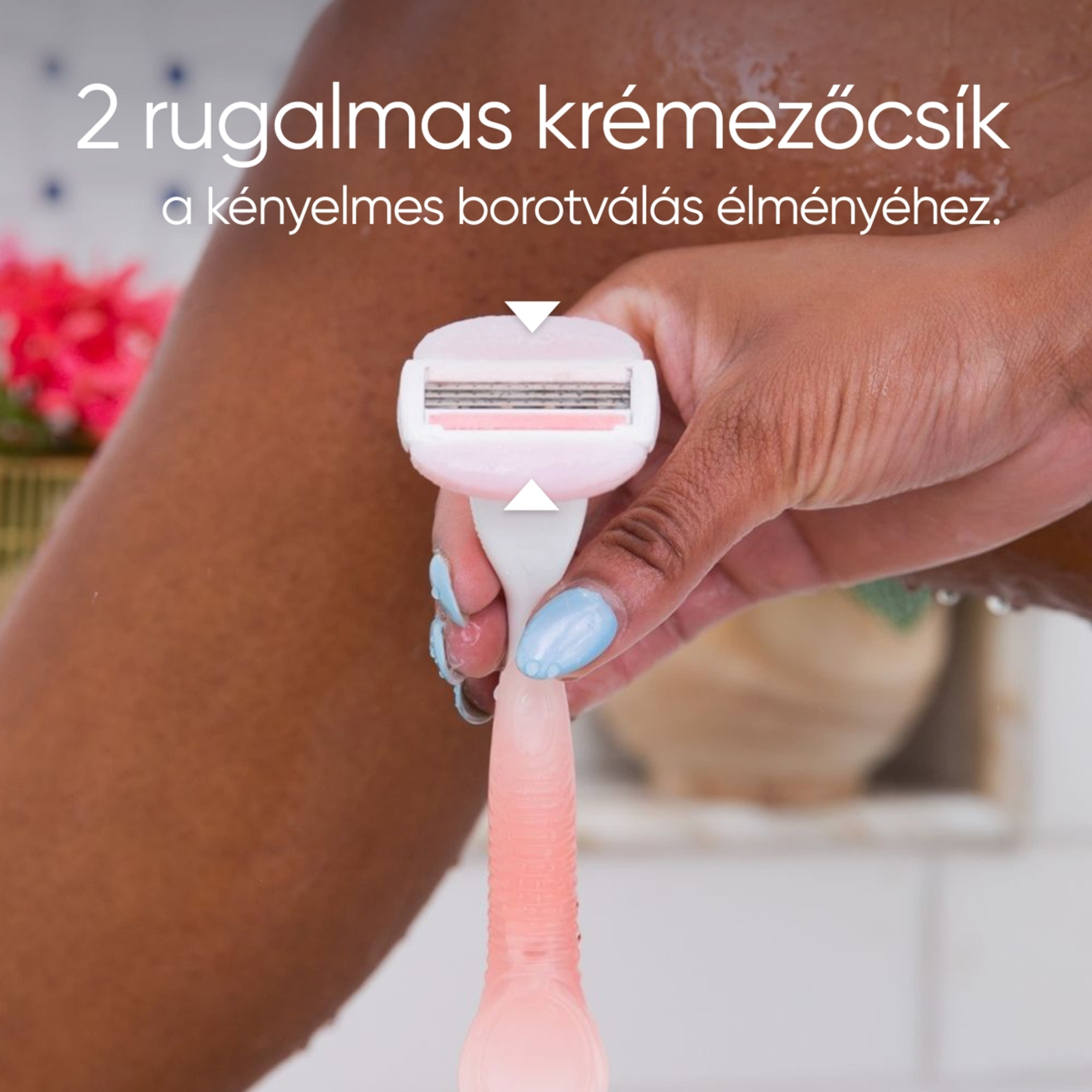 Gillette Venus ComfortGlide Spa Breeze borotvakészülék 3 pengés + 4 borotvabetét - 1 db-2