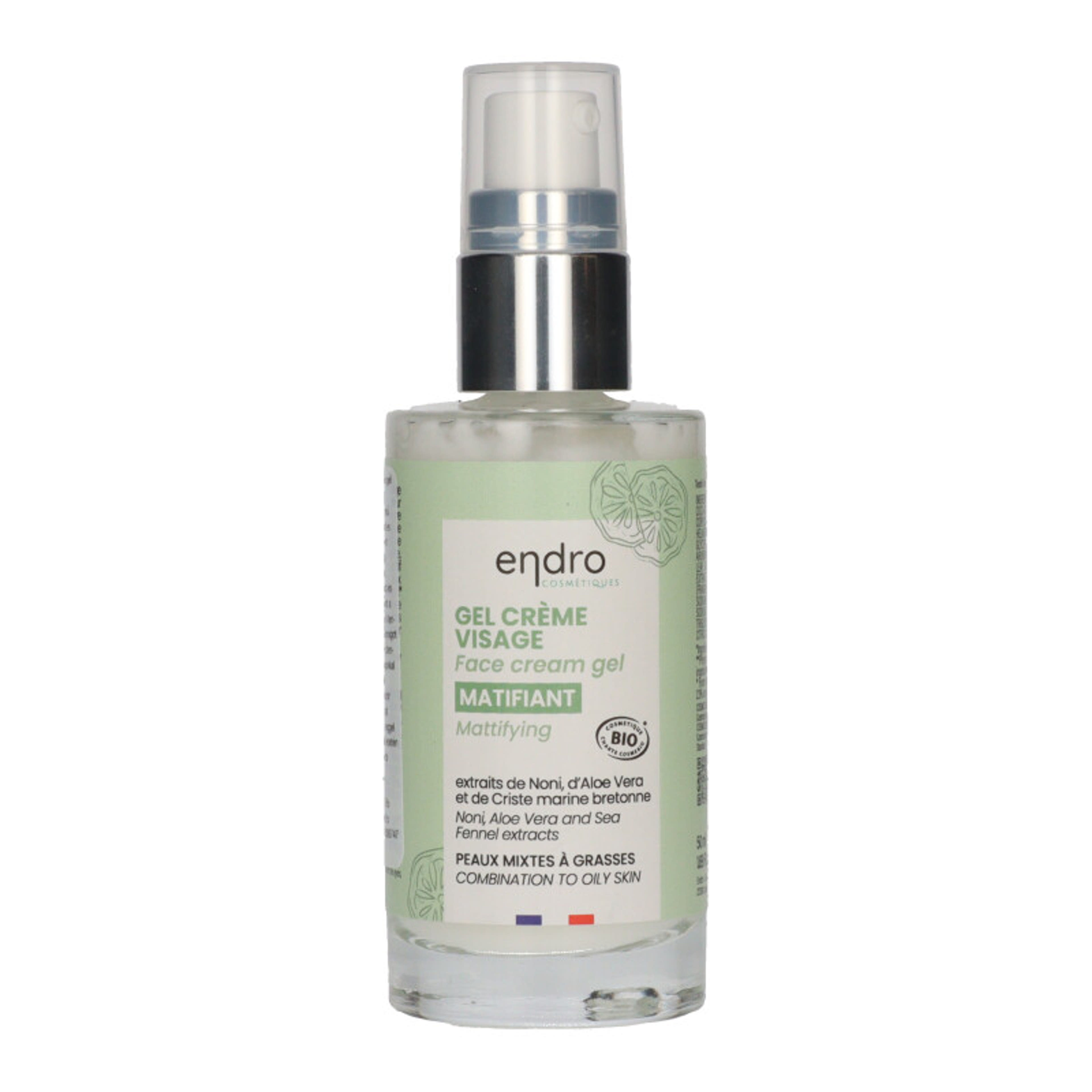 Endro mattító gél arckrém - 50 ml
