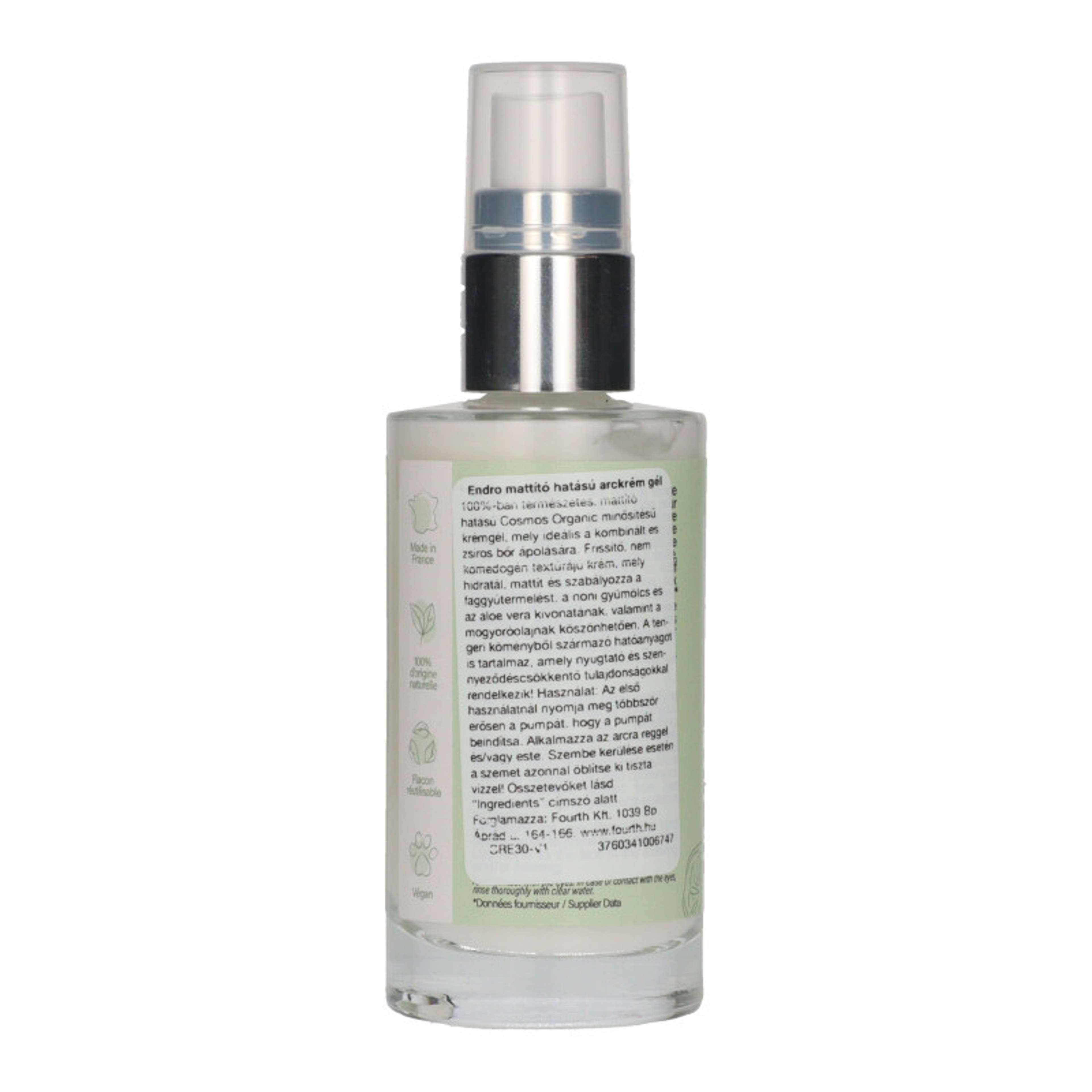 Endro mattító gél arckrém - 50 ml-4