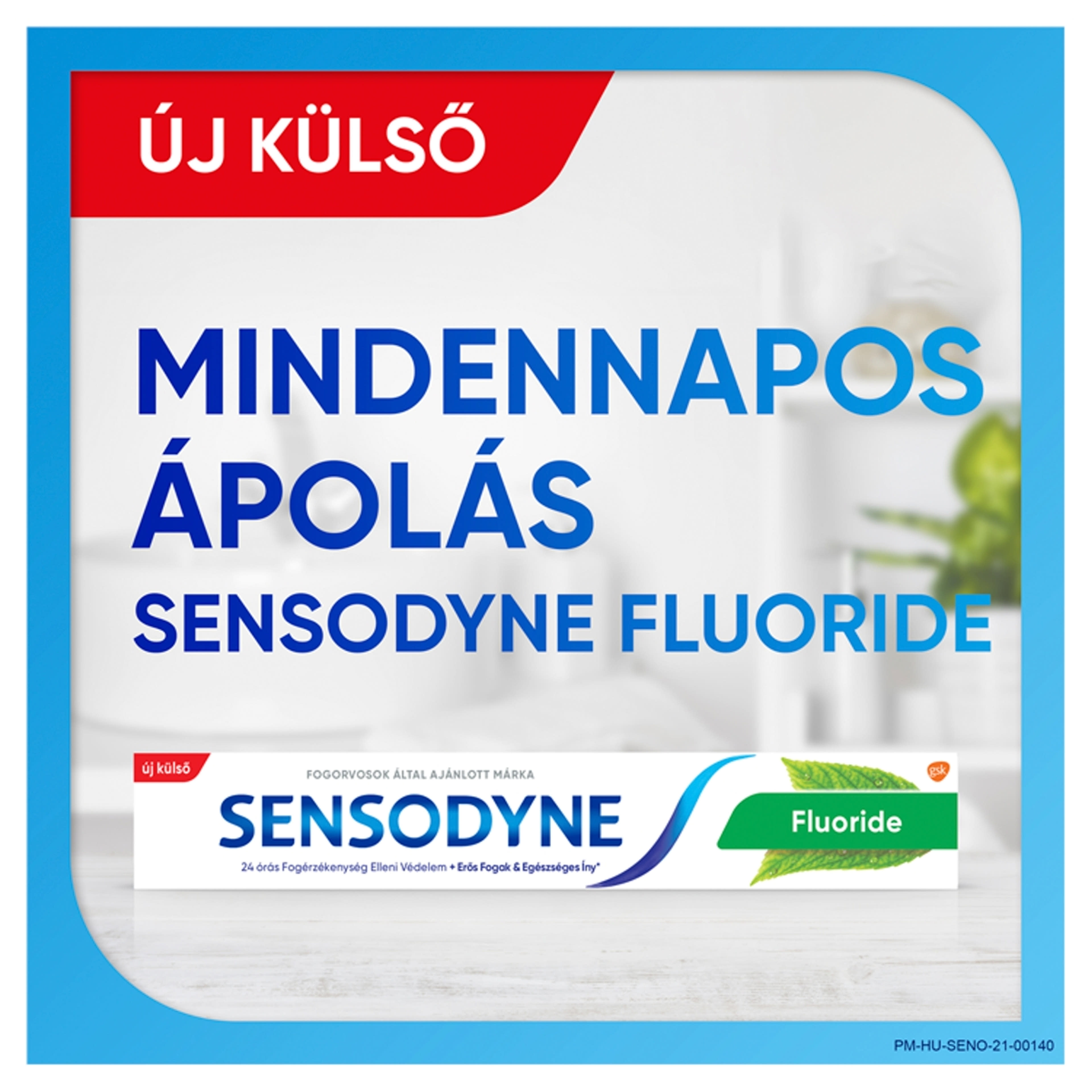 Sensodyne Flourid + Menta fogkrém - 75 ml-3