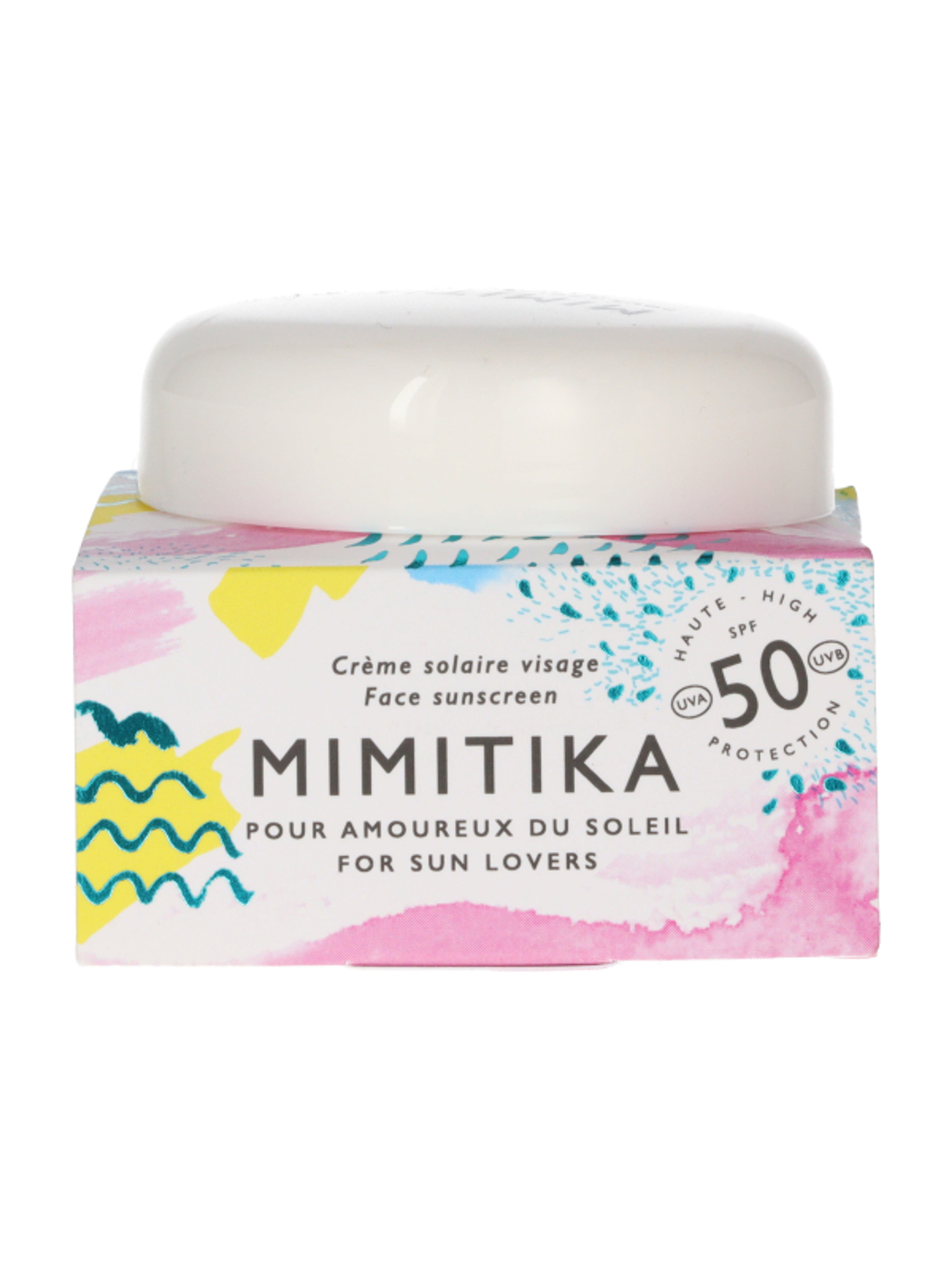 Mimitika Creme Solaire Visage fényvédő arckrém - 50 ml-2