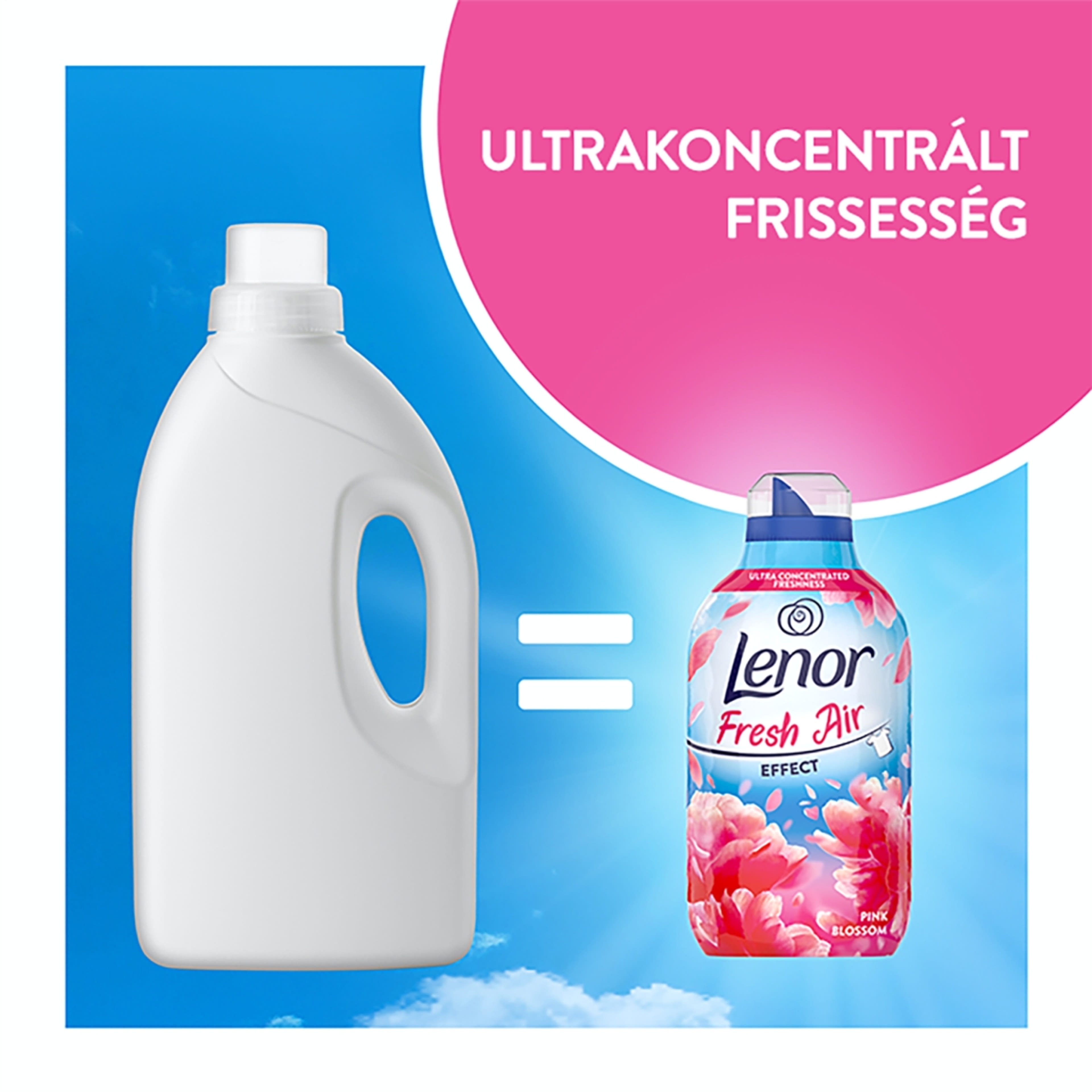 Lenor Fresh Air Effect Pink Blossom öblítő 55 mosáshoz - 770 ml-3