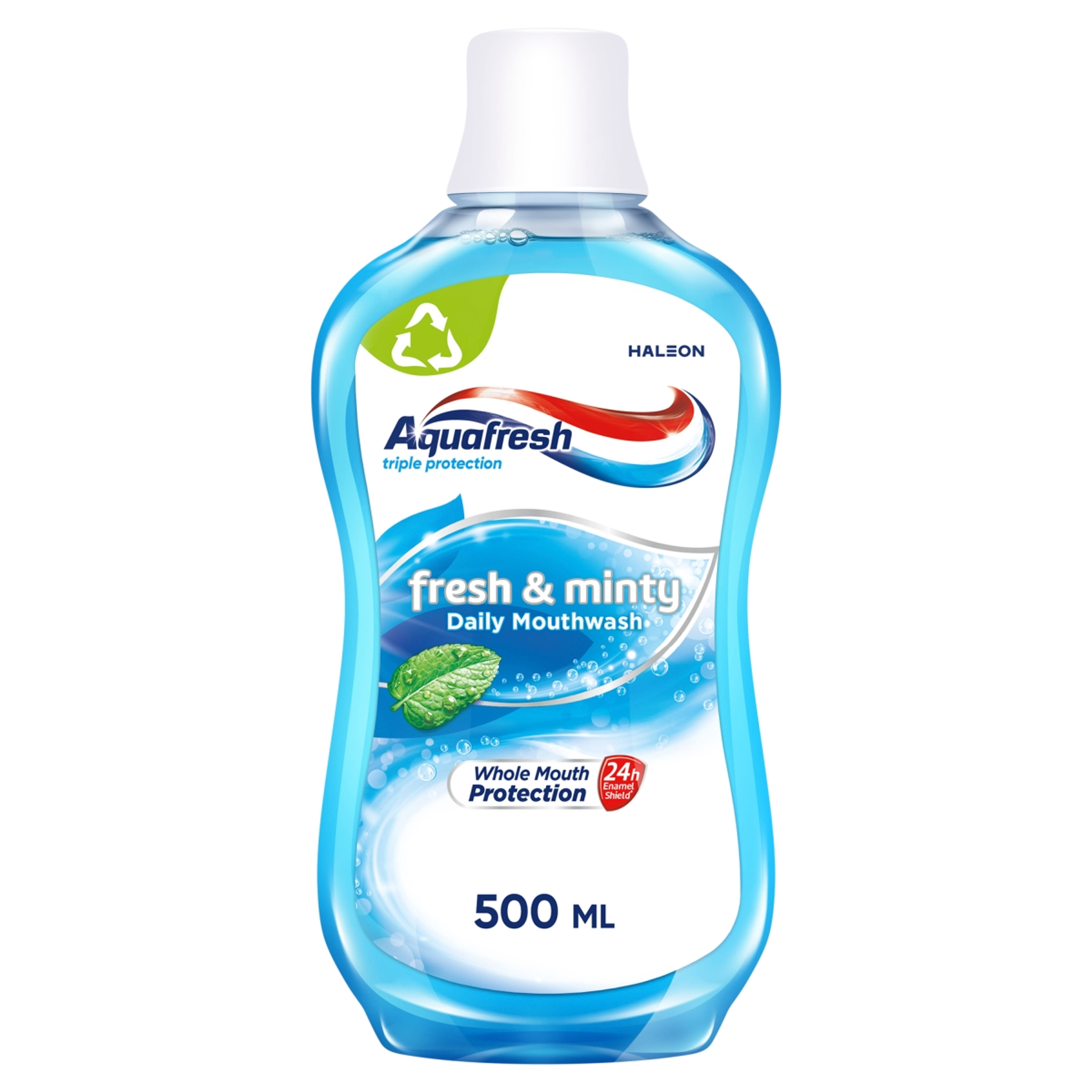 Aquafresh  Fresh&Minty szájvíz - 500 ml