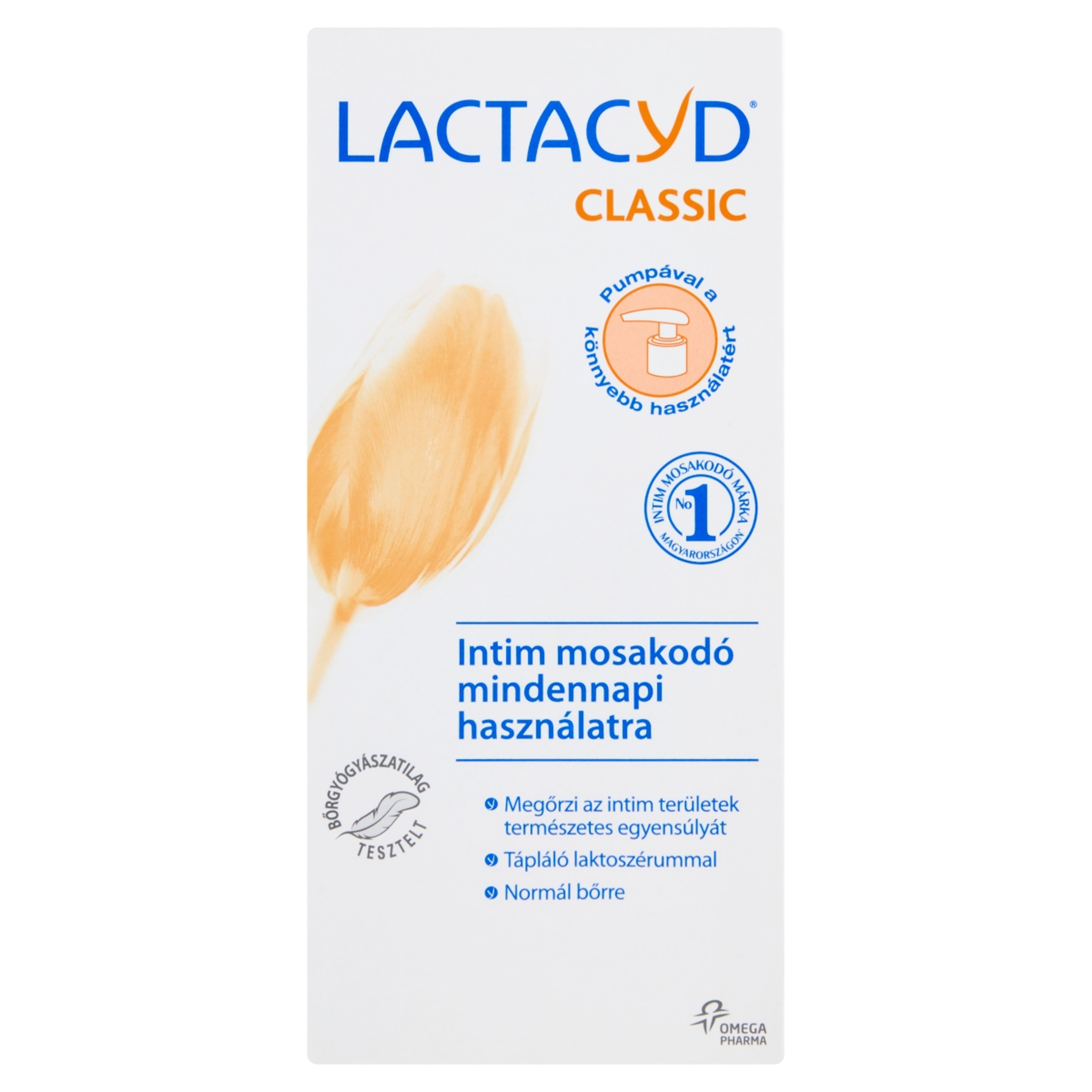 Lactacyd Daily intim mosakodó pumpás - 200 ml