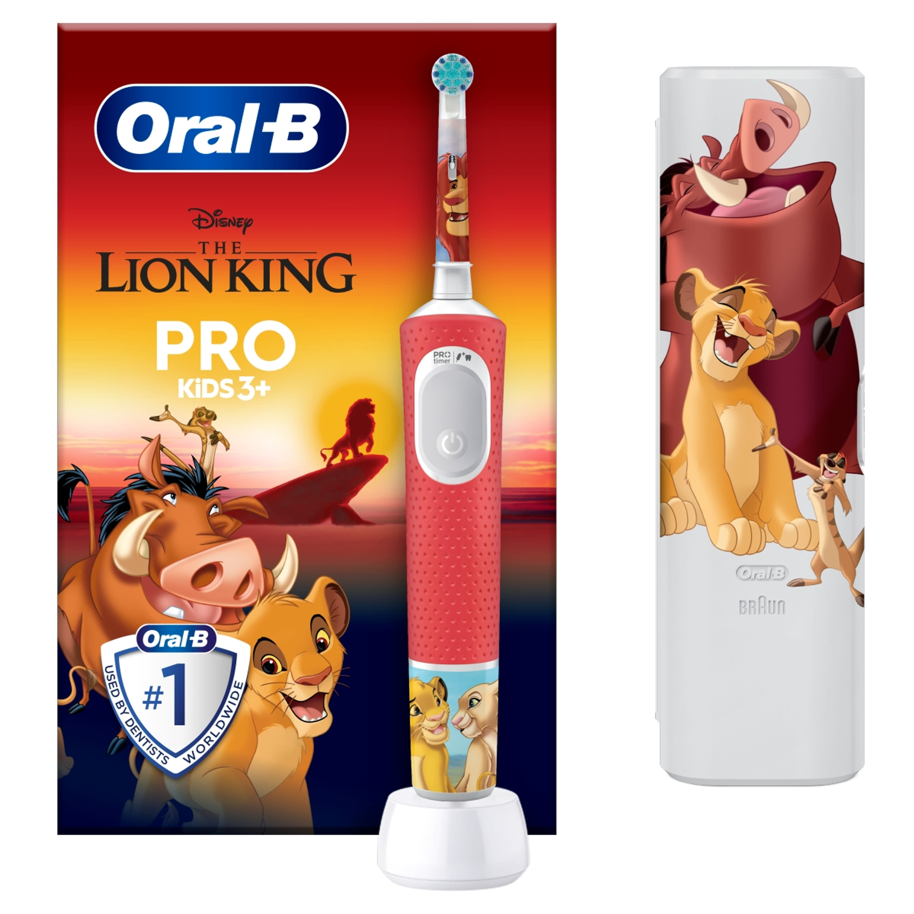 Oral-B Kids Lion King elektromos  fogkefe + utitok - 1 db-11