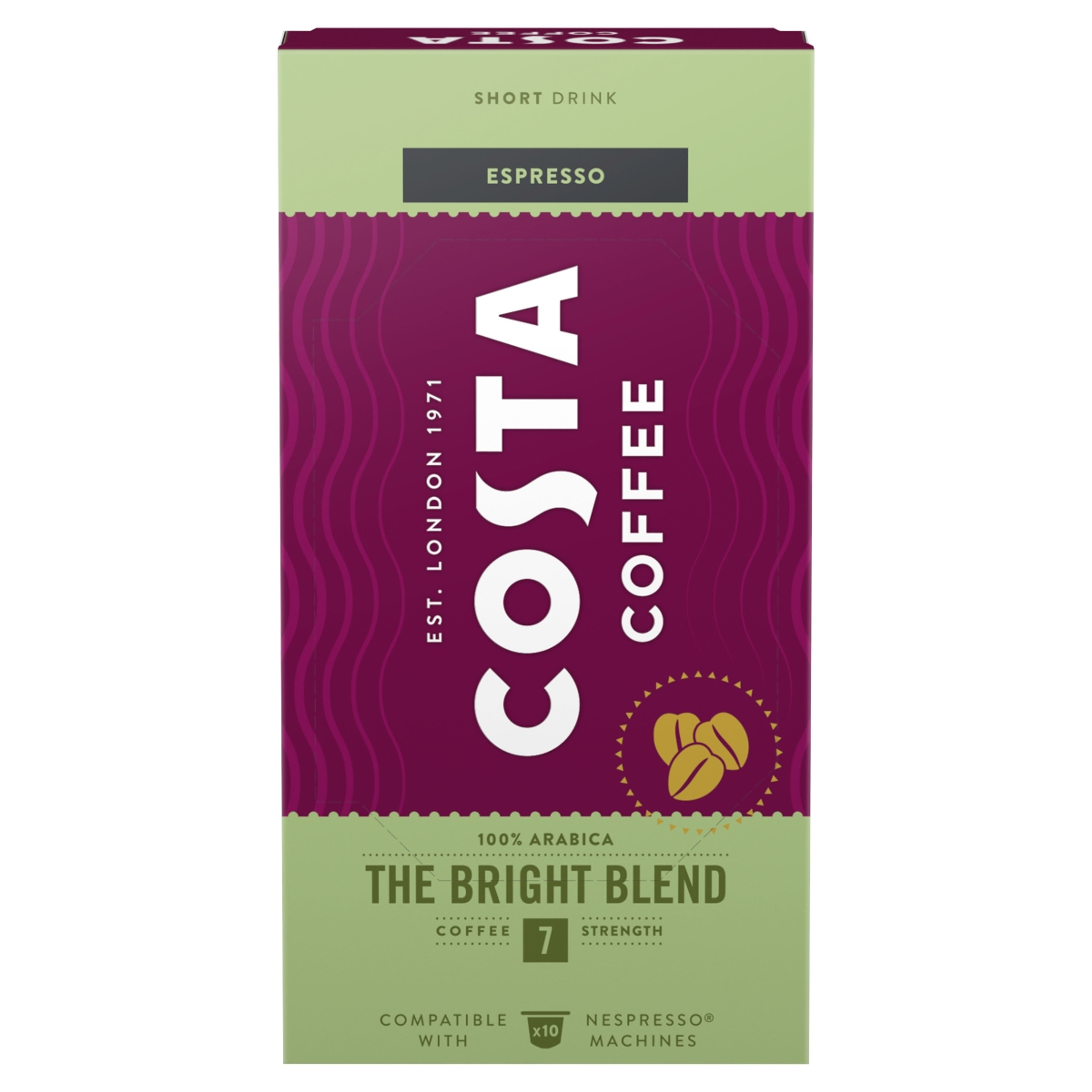 Costa Coffee Bright Blend Espresso kávékapszula - 10 db-1