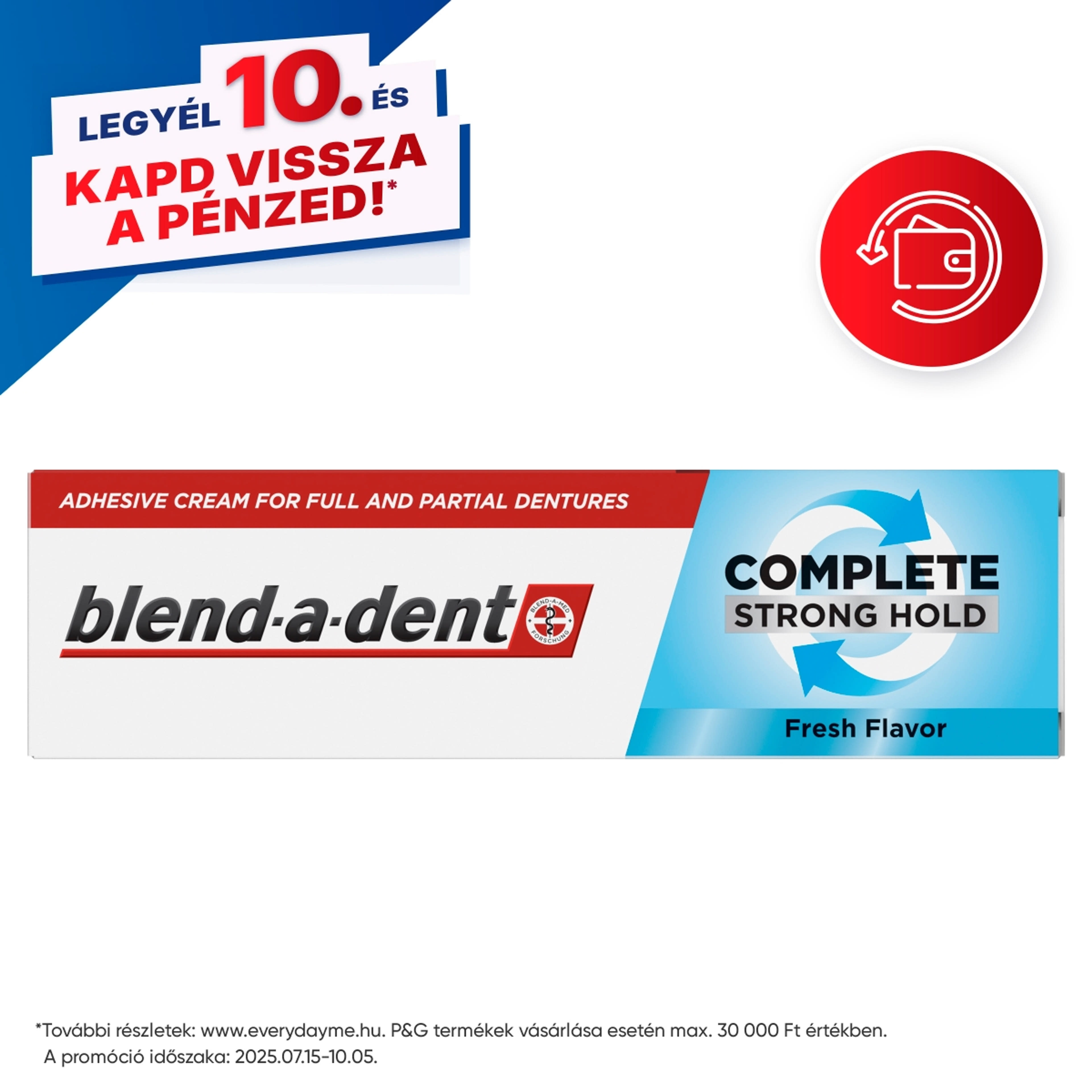 Blend-a-Dent Complete Original mufogsorragasztó - 47 g
