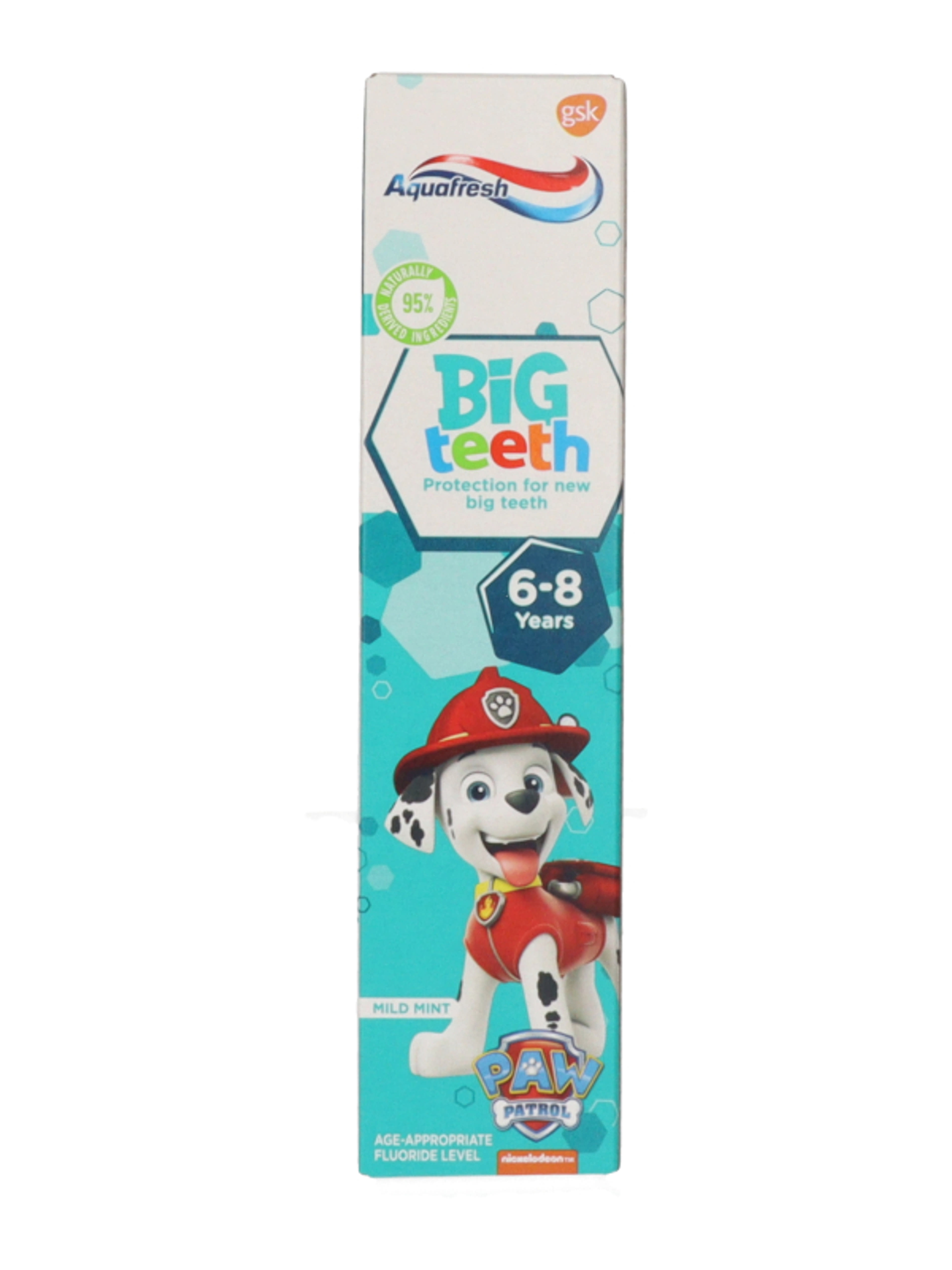 Aquafresh Big Teeth Gyerekeknek fogkrém - 50 ml-2