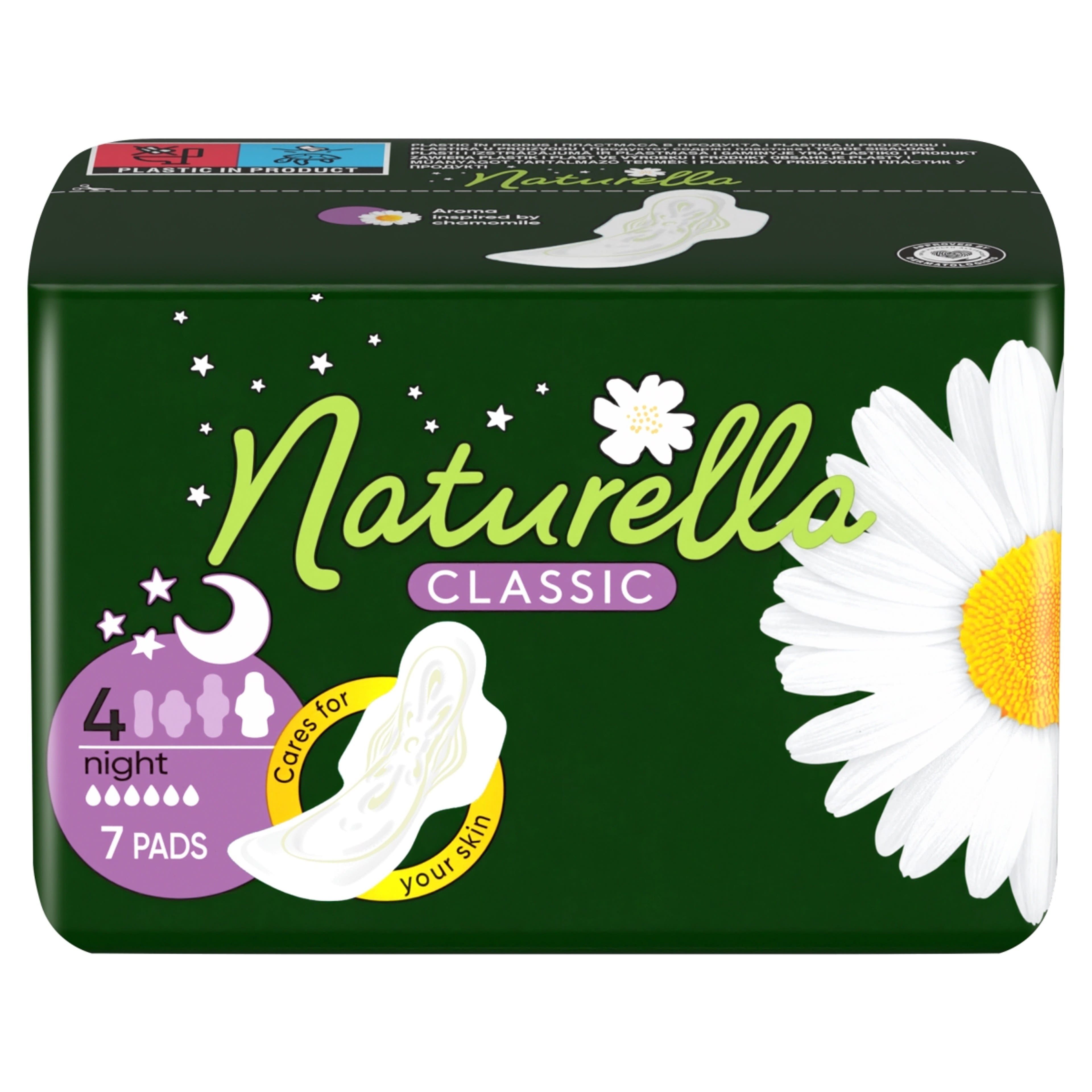Naturella Classic Night Camomile egészségügyi betét - 7 db-2