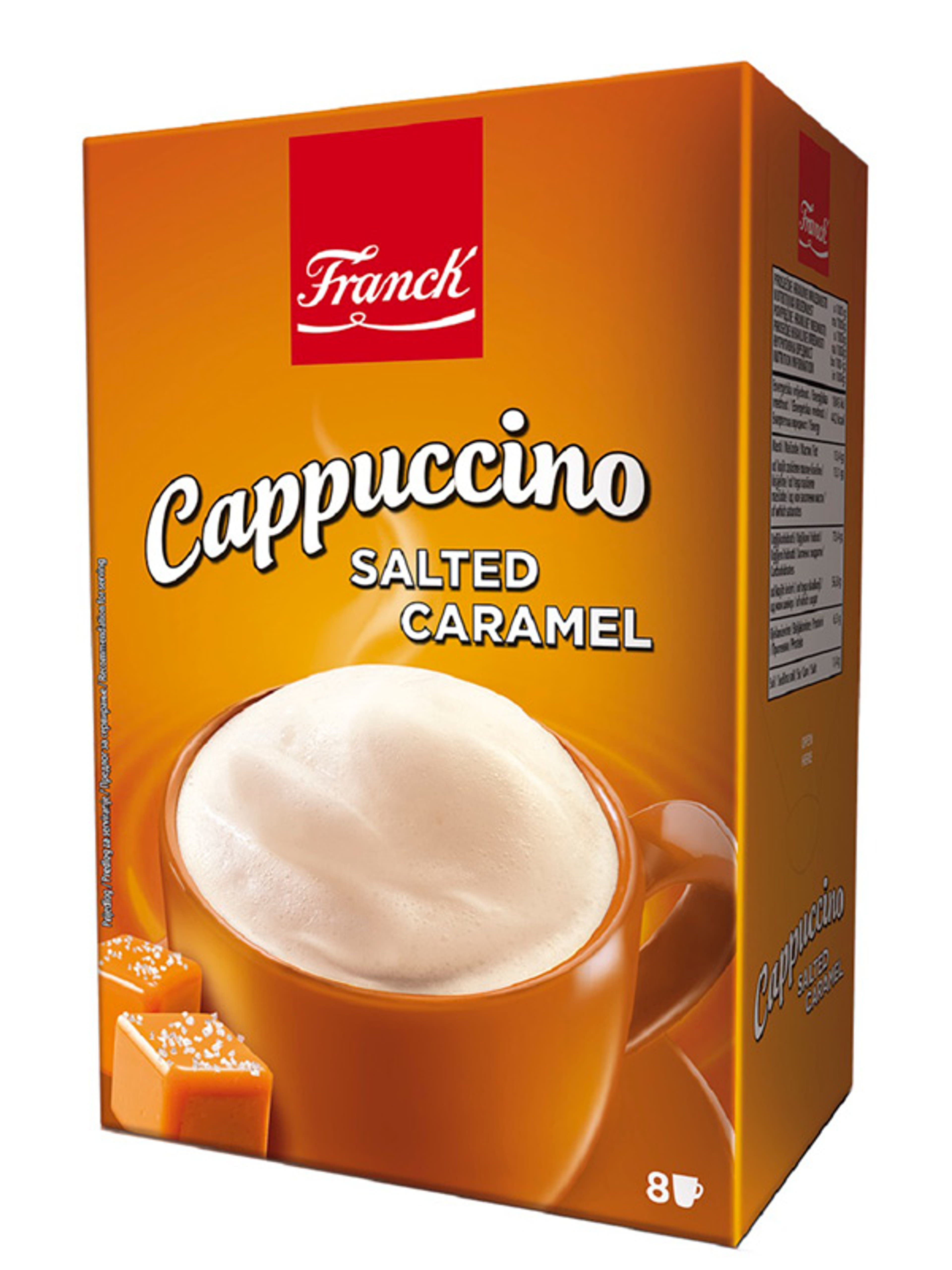 Franck cappuccino por sós karamell ízű - 148 g