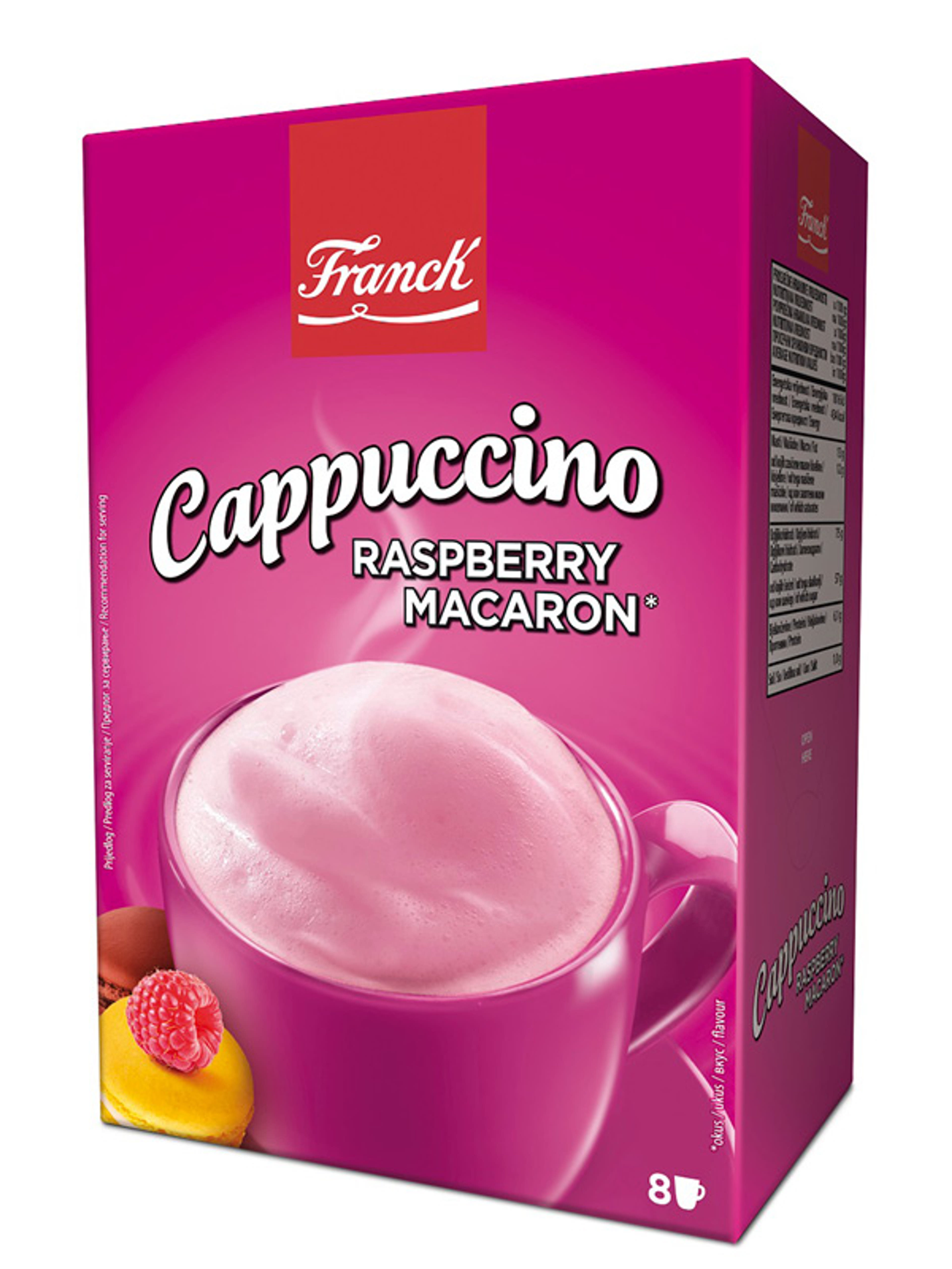Franck cappucino por málnás macaron ízű - 148 g-1
