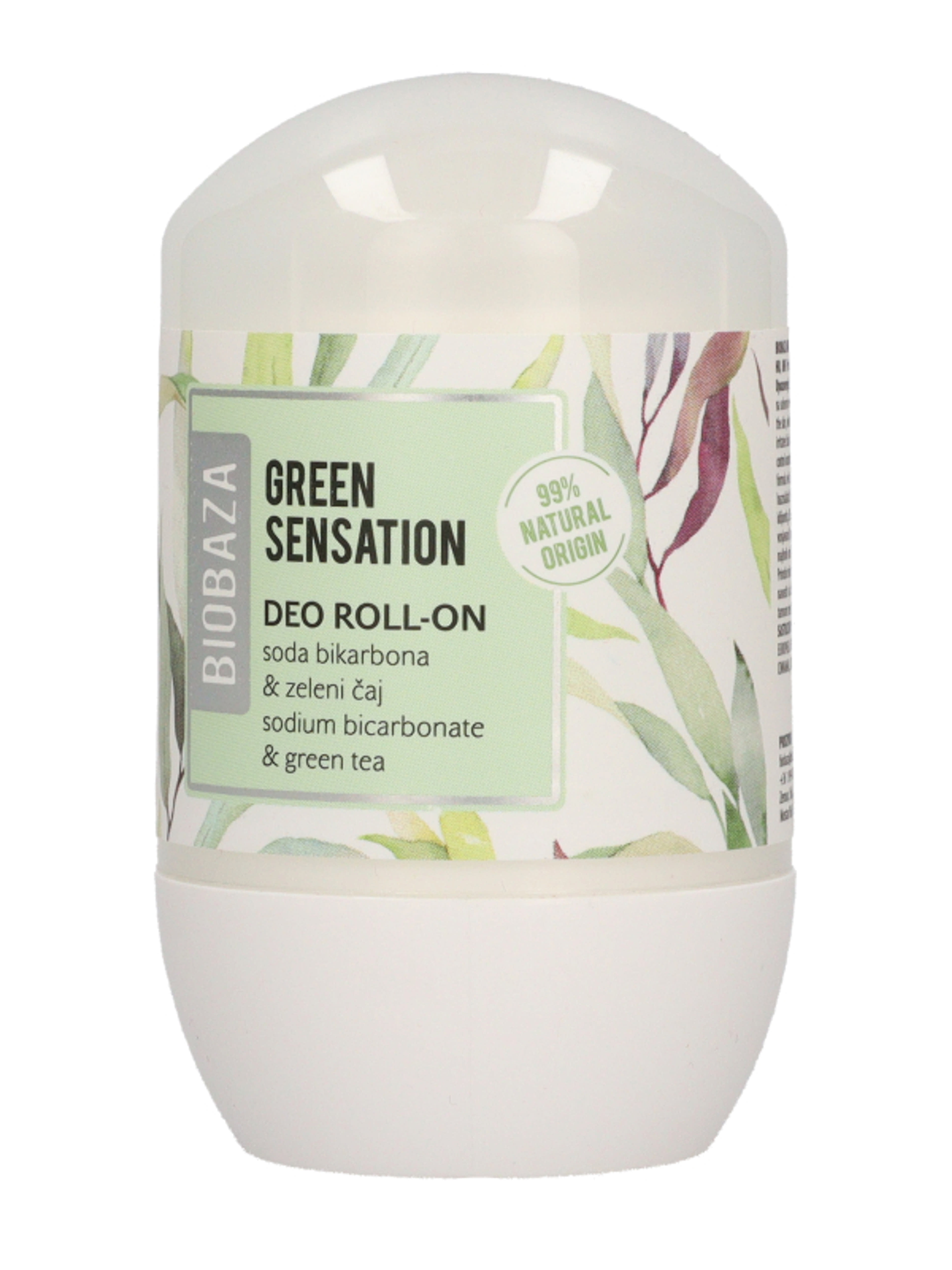 Biobaza Roll-on zöldtea, szódabikarbóna Alkohol mentes noi - 50 ml-3