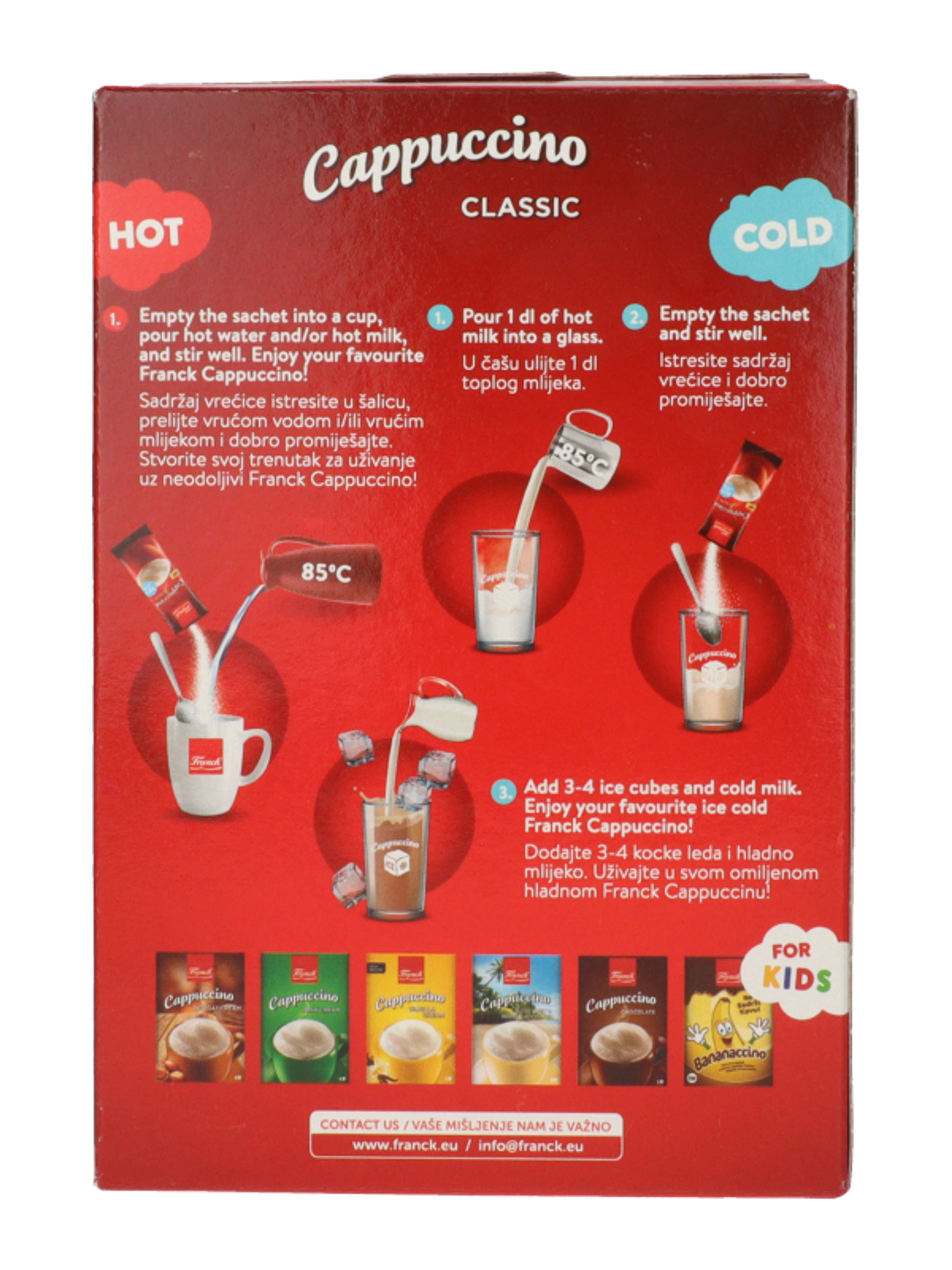 Frank Classic cappuccino por - 112 g-3