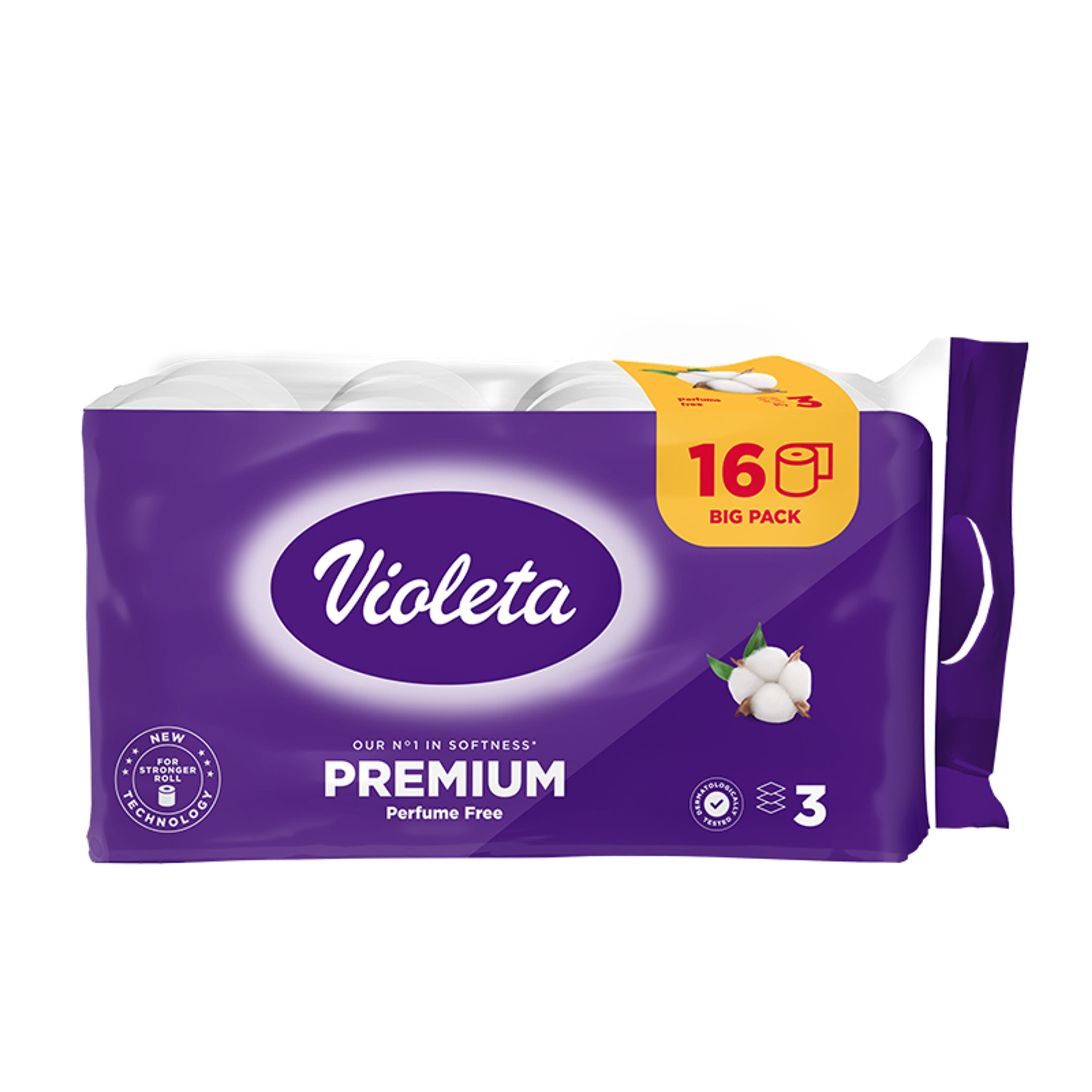 Violeta Prémium toalett papír 3 réteg - 16 db