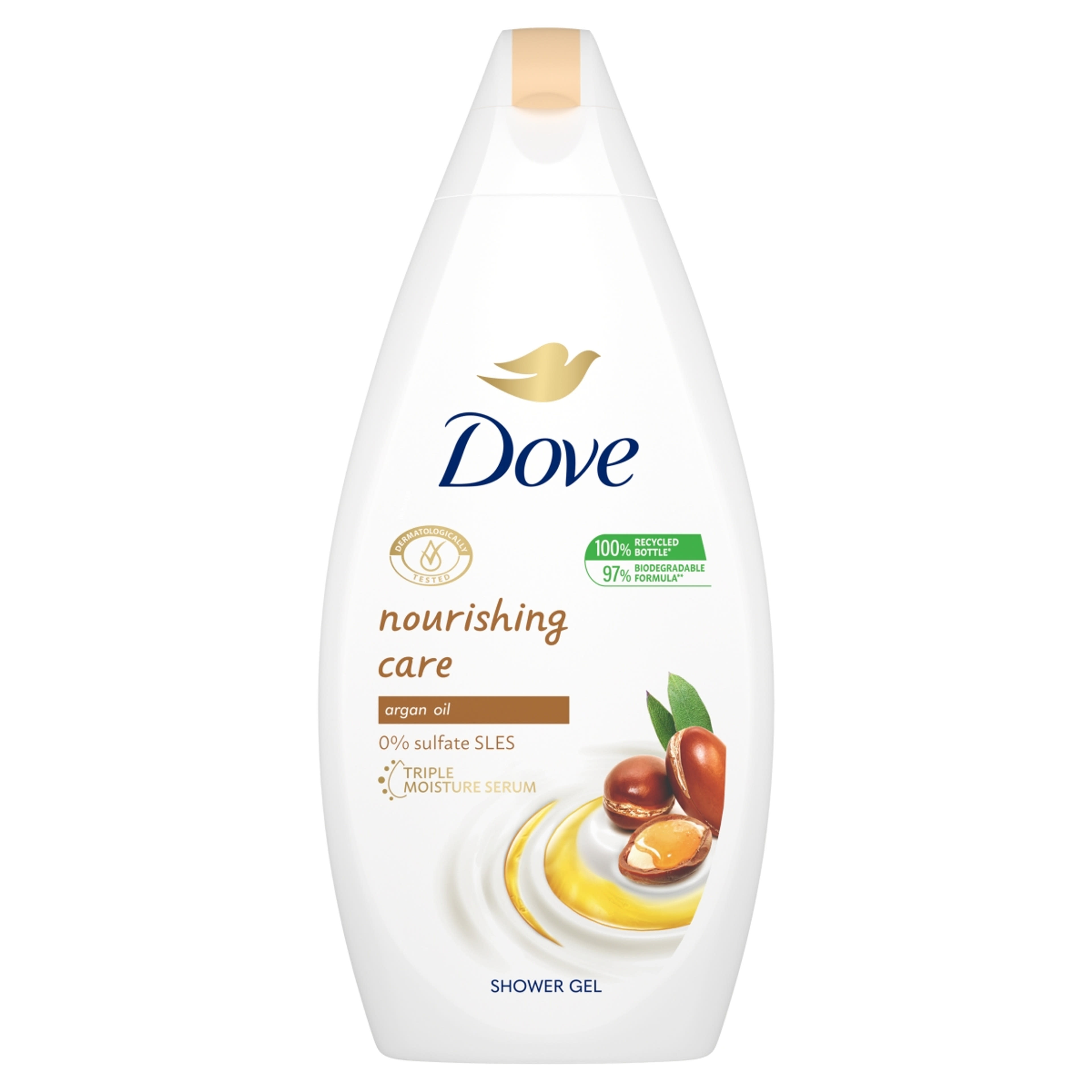 Dove Nourishing Care krémtusfürdő - 500 ml