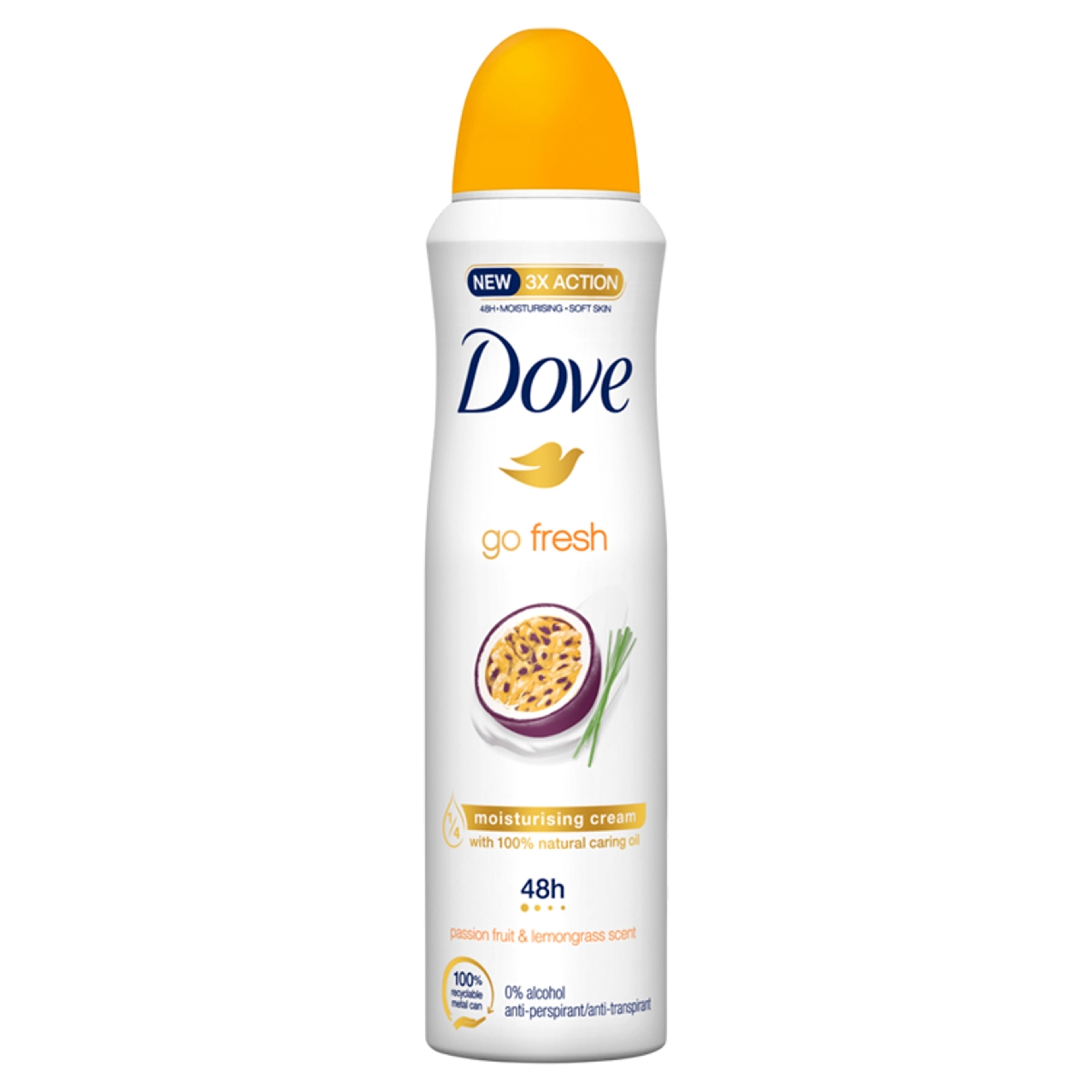 Dove Go Fresh Passiógyümölcs & Citromfű dezodor - 150 ml-2