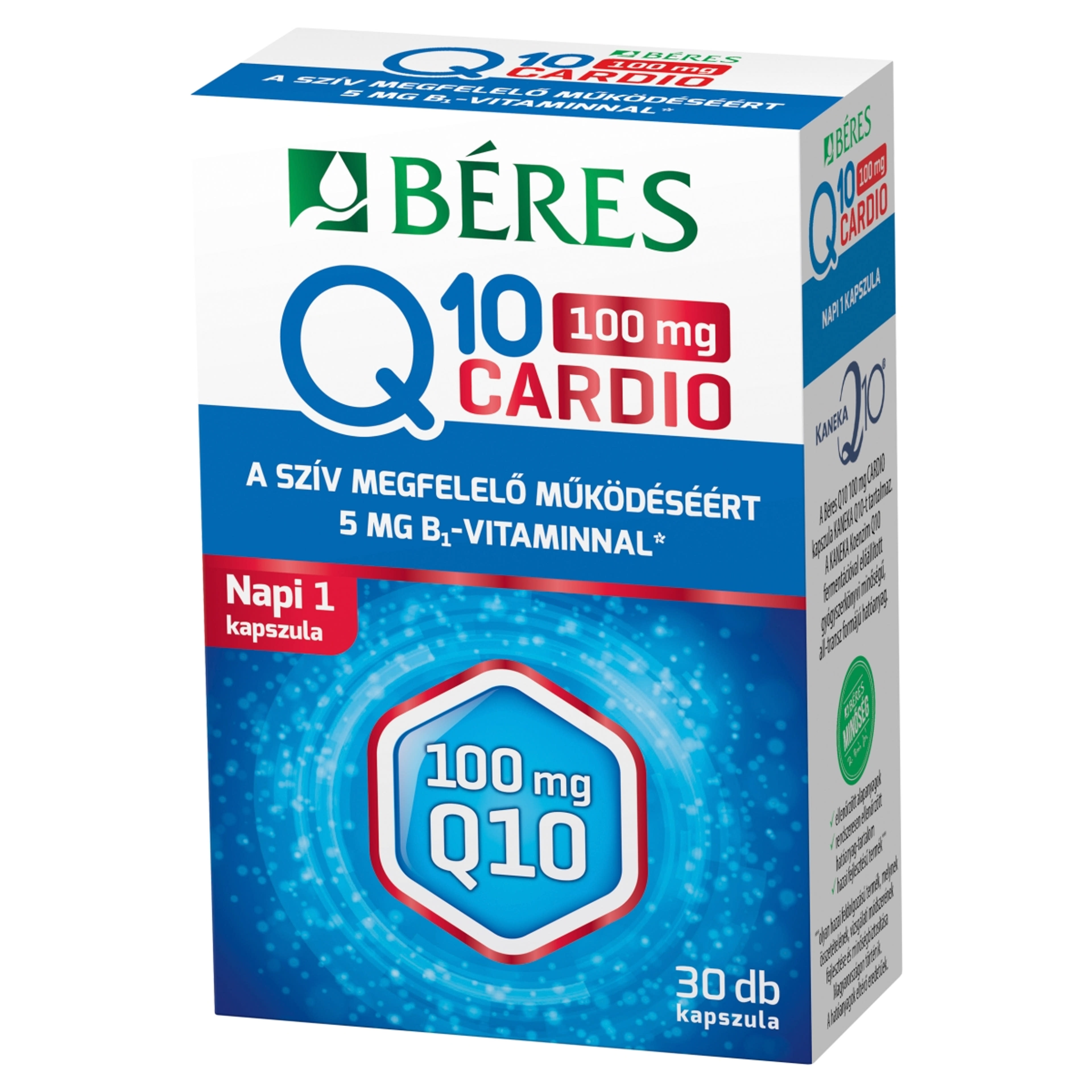 Béres Q10 100 mg Cardio étrend-kiegészítő kapszula - 30 db-2