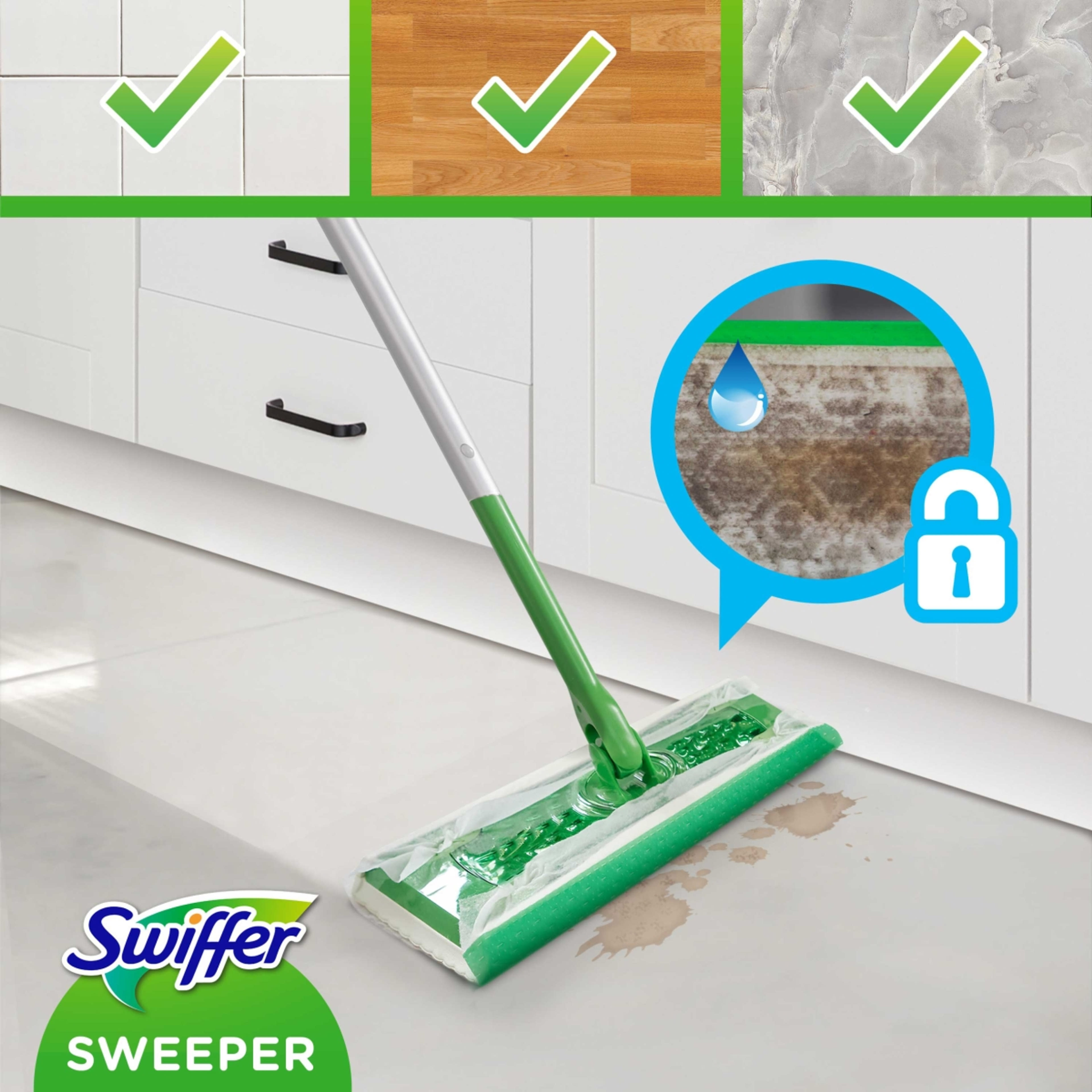 Swiffer Sweeper kezdőszett száraz+nedves - 1 db-2