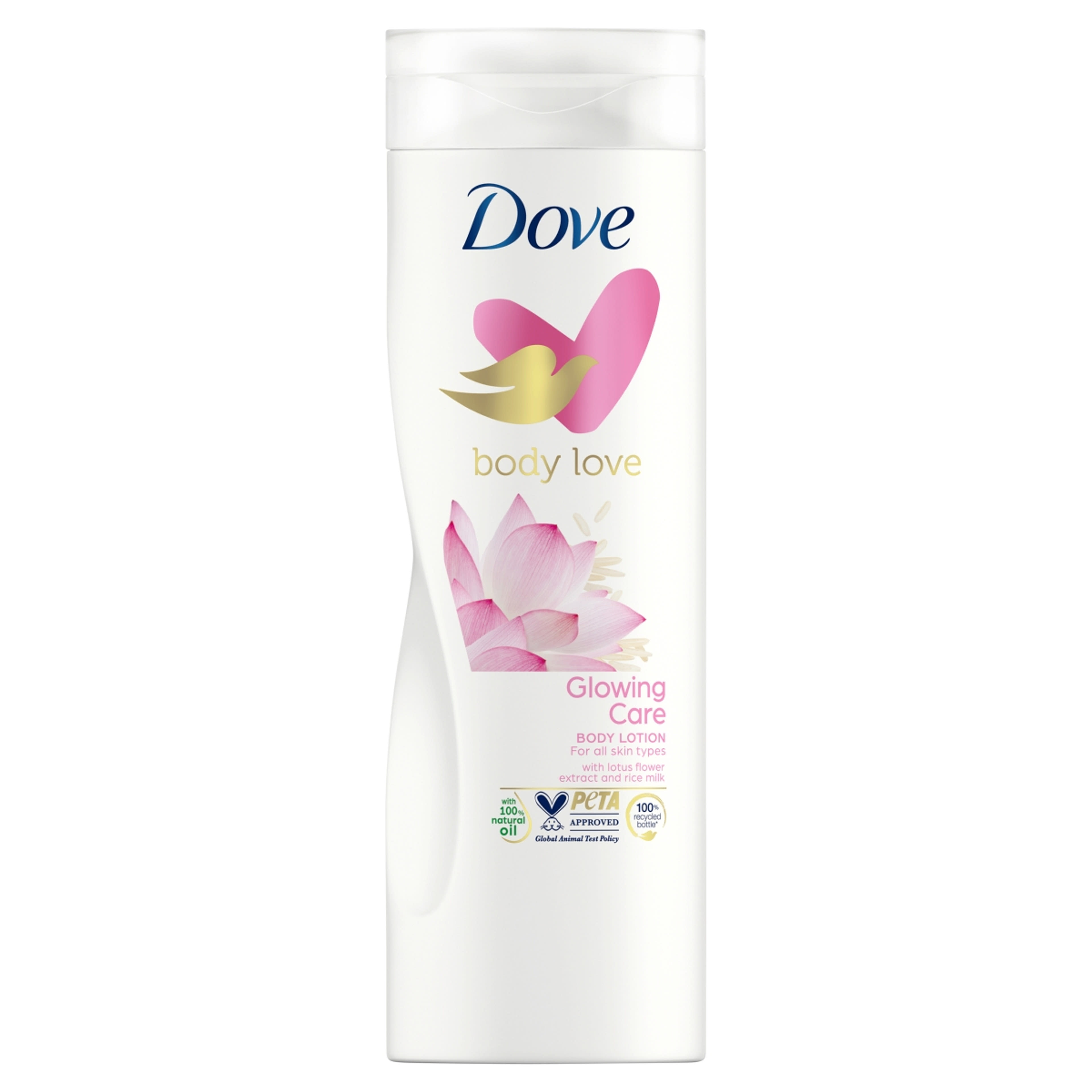 Dove Nourishing Secrets Glowing Ritual testápoló rizstejjel 400 ml