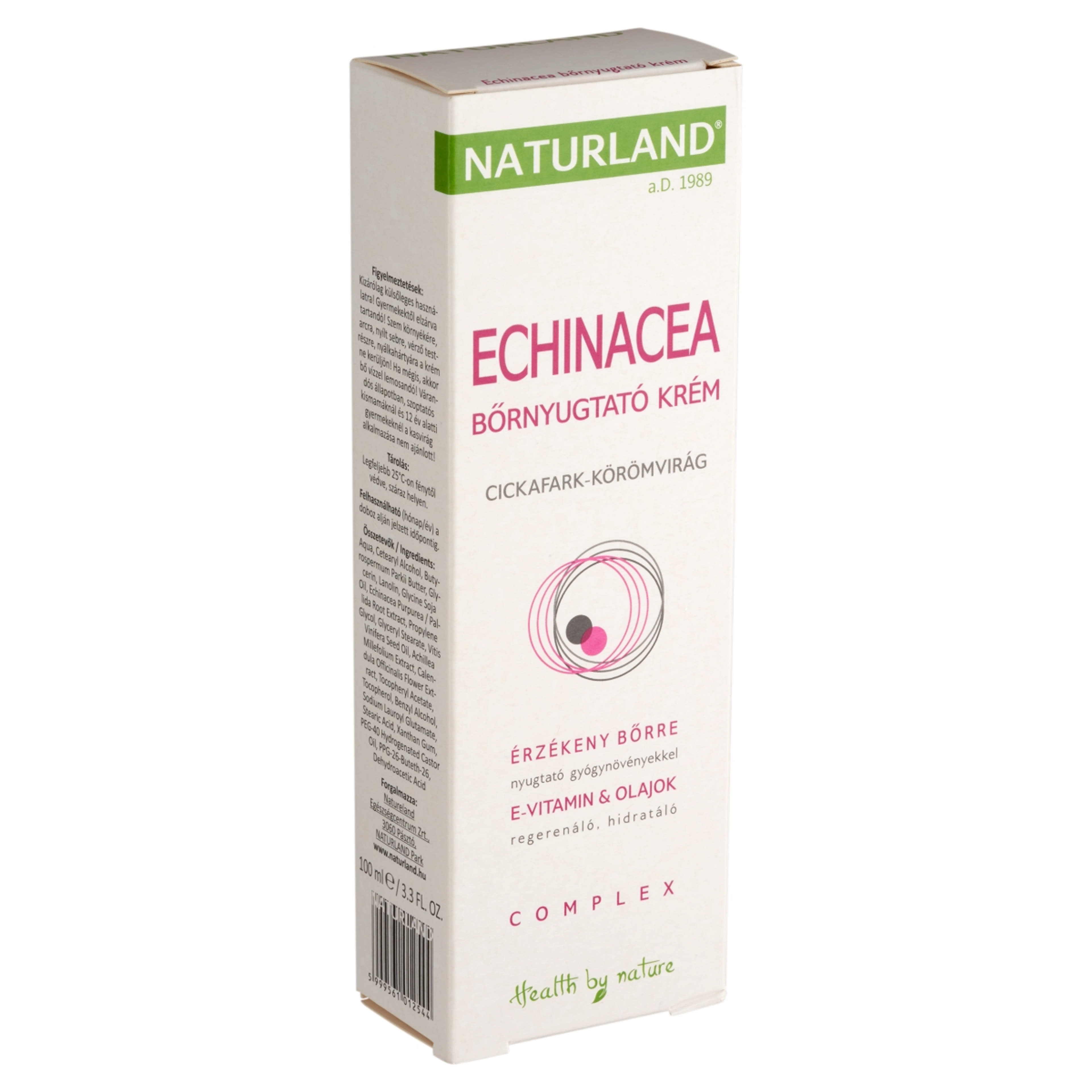Naturland Echinacea bőrnyugtató krém - 100 ml-2