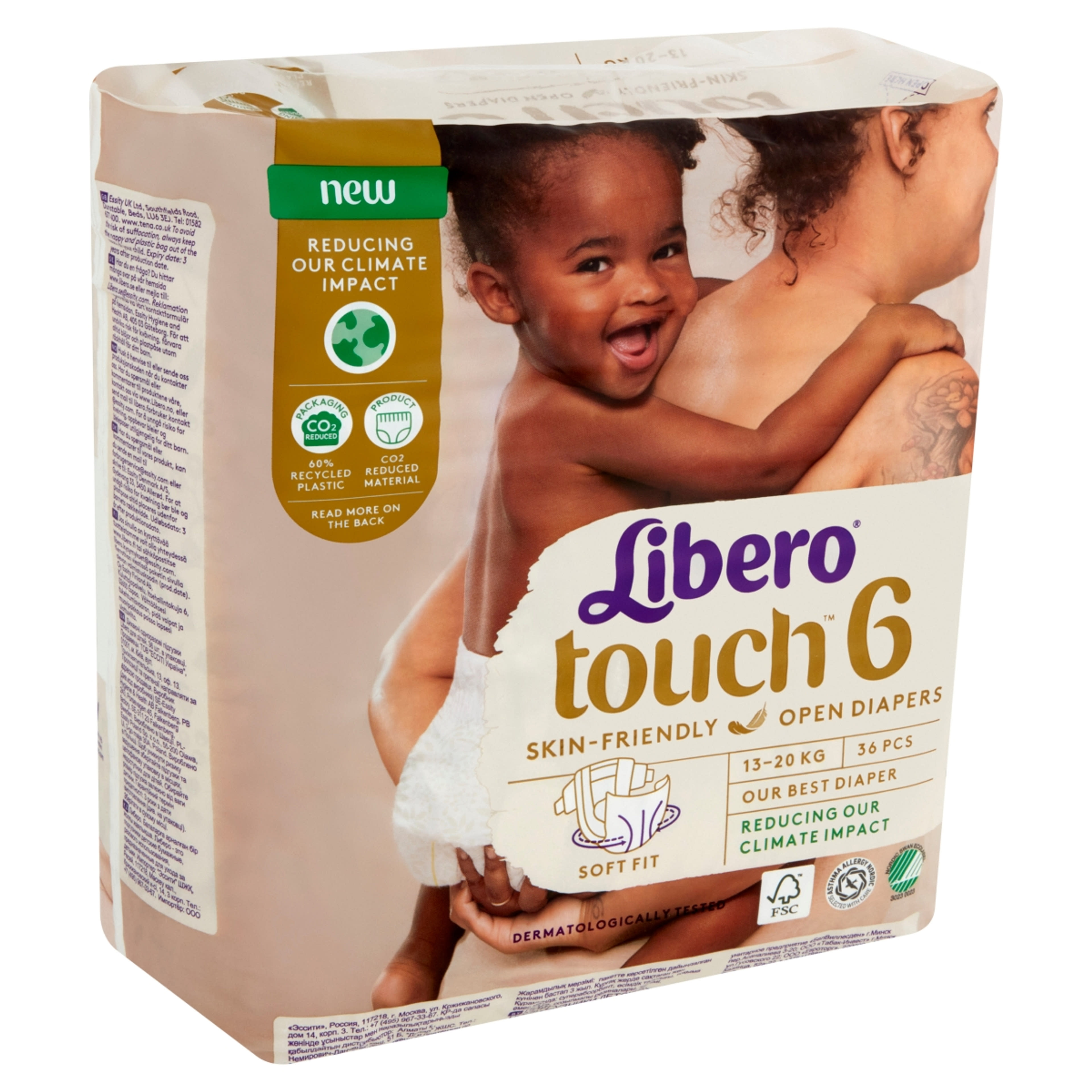 Libero Touch pelenkanadrág 6-os 13-20 kg - 36 db-2