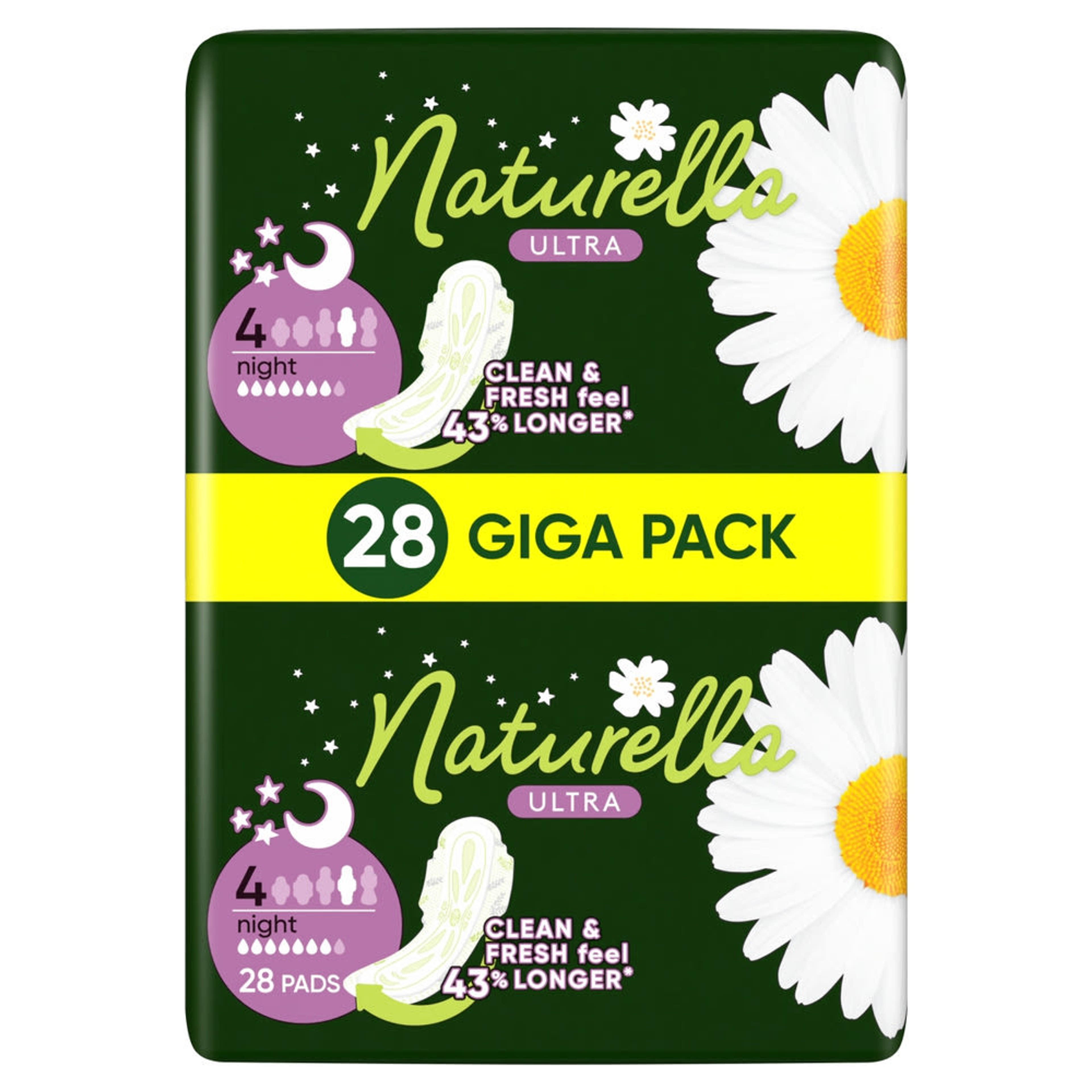 Naturella Ultra Night egészségügyi betét - 28 db