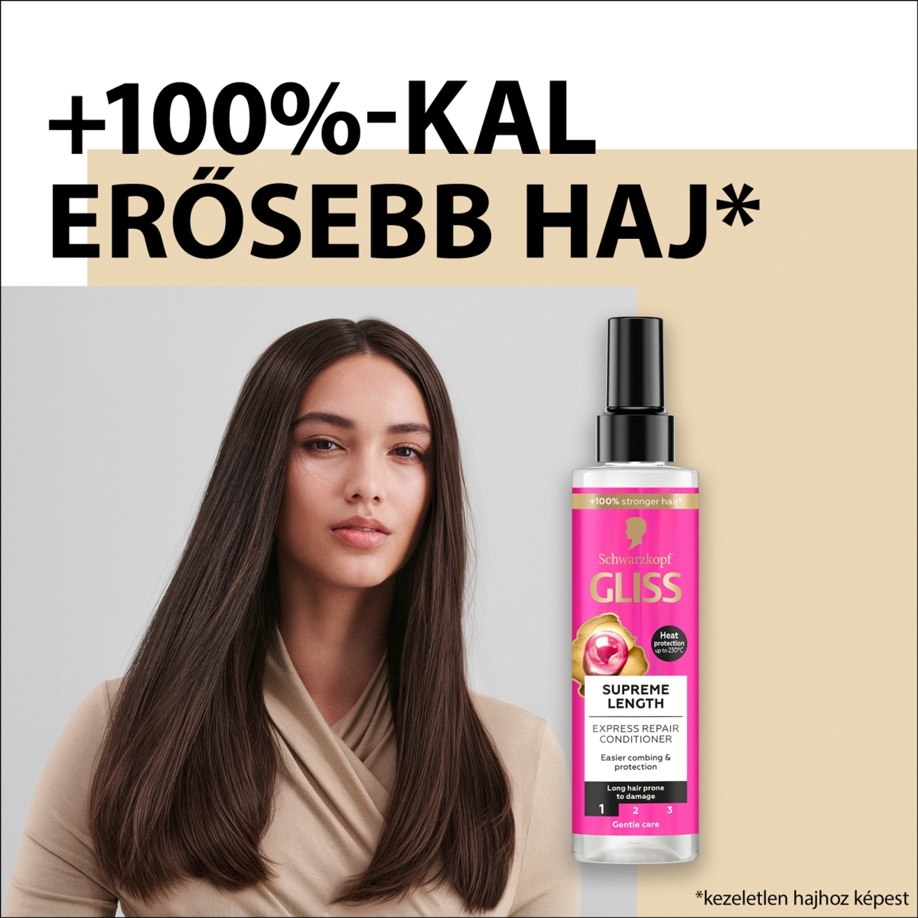 Gliss Express Repair - Supreme Length hajregeneráló balzsam hosszú hajra - 200 ml-2