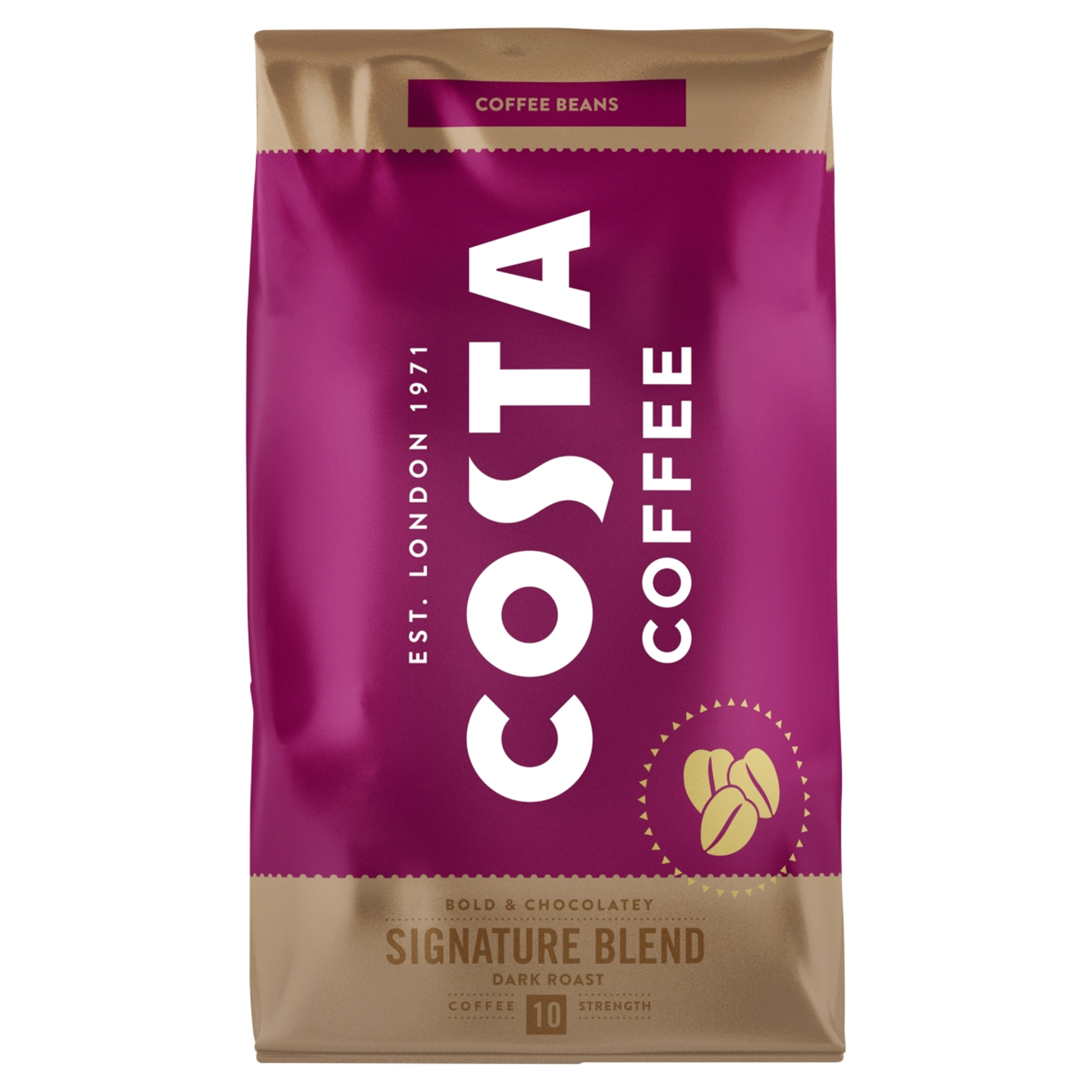 Costa Coffee Signature Blend Dark Roast szemes kávé - 1 kg