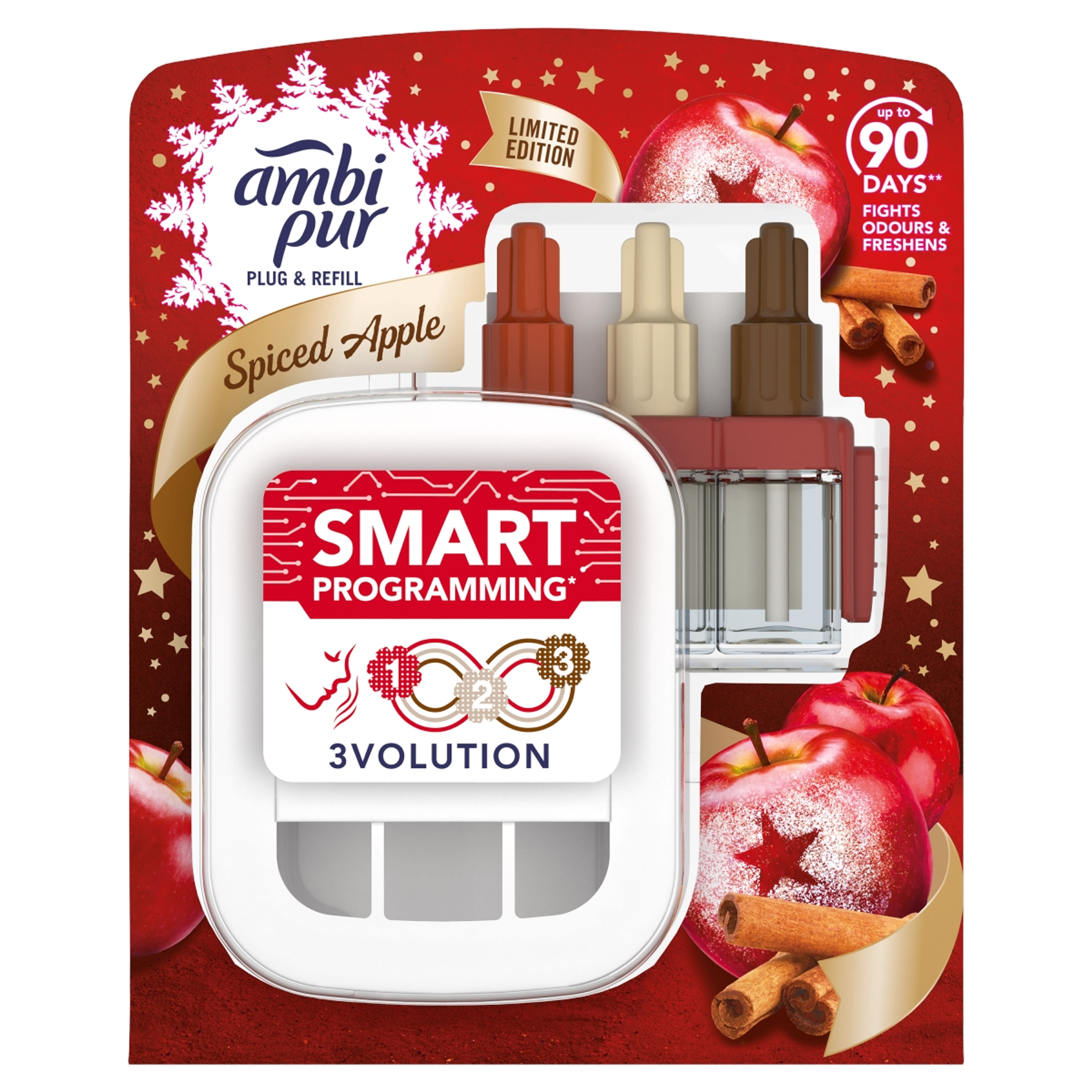 Ambi Pur 3Volution Spiced Apple elektromos légfrissítő készülék - 20 ml-1